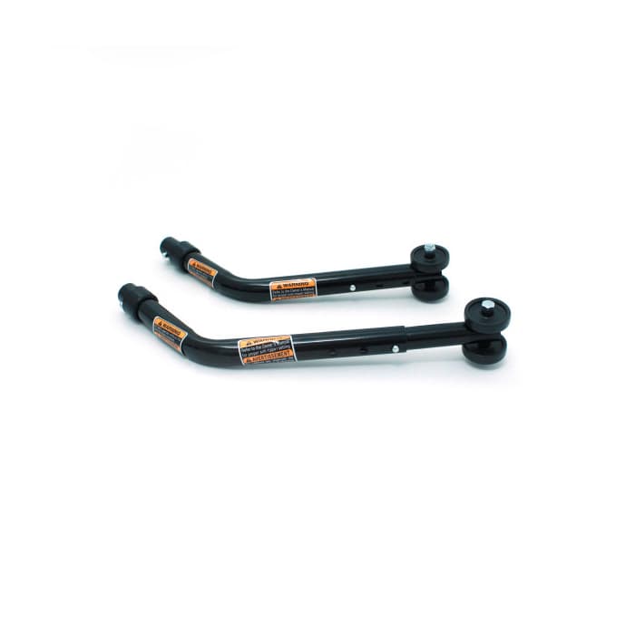 Invacare Adjustable Rear Anti-Tippers for 6" Casters - Pair - Image 1