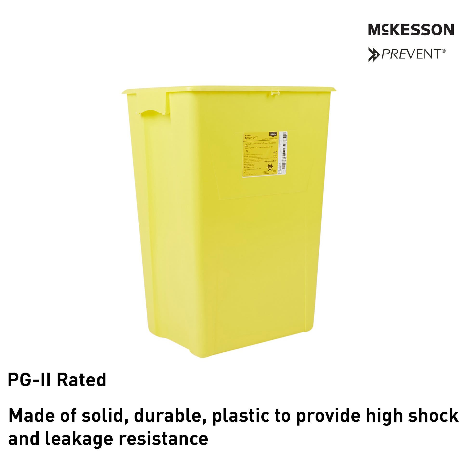 McKesson Prevent Chemotherapy Waste Container - Image 4