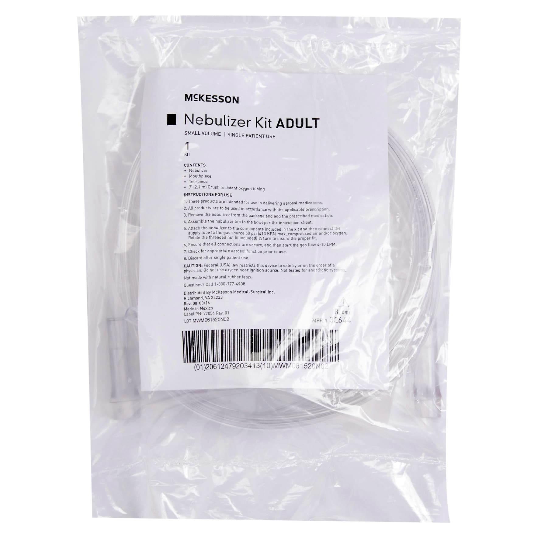 McKesson Handheld Nebulizer Kit Mouthpiece - Image 2