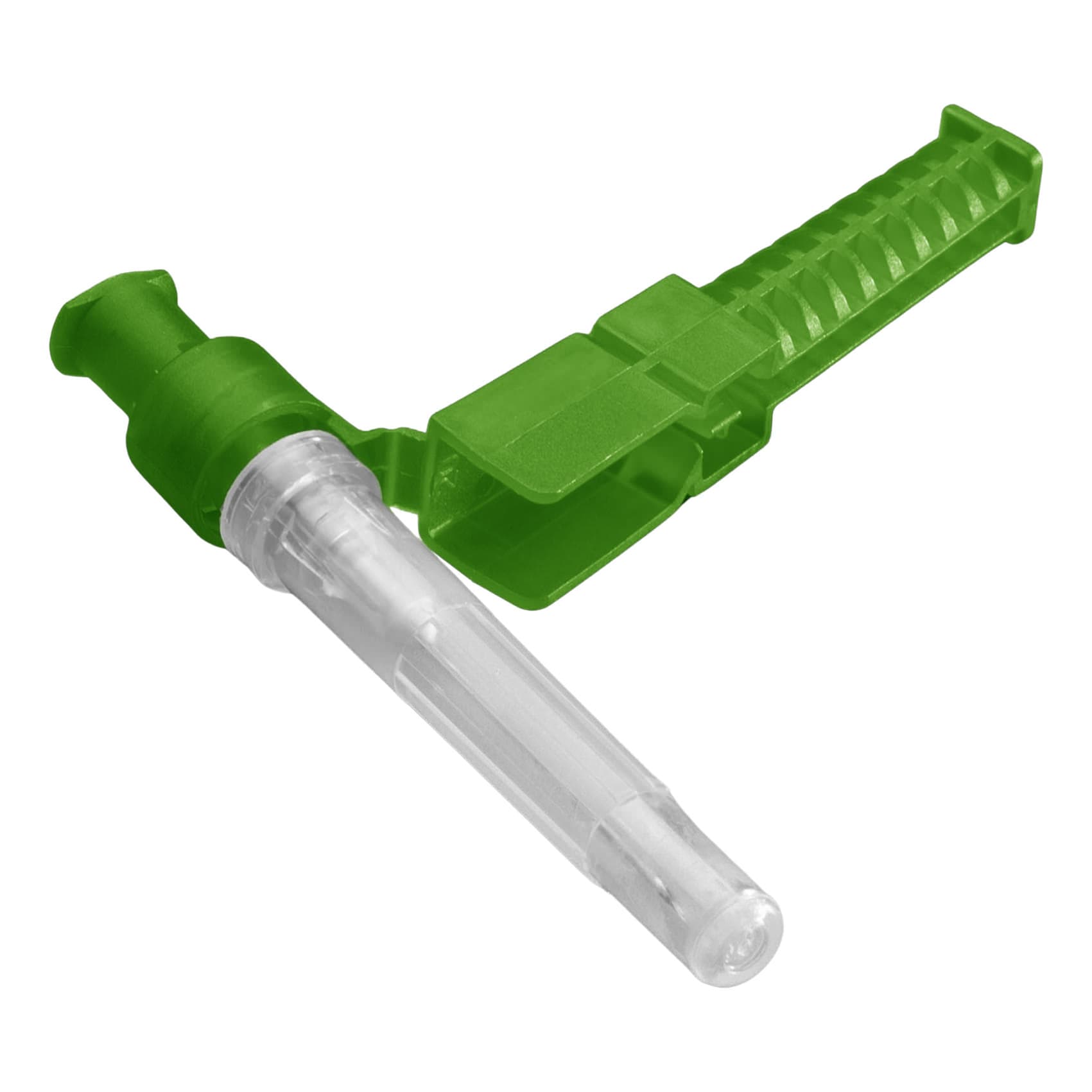 ICU Medical Needle-Pro Safety Hypodermic Needles, 1-1/2 Inch, 21 Gauge - Case of 800 - Image 1