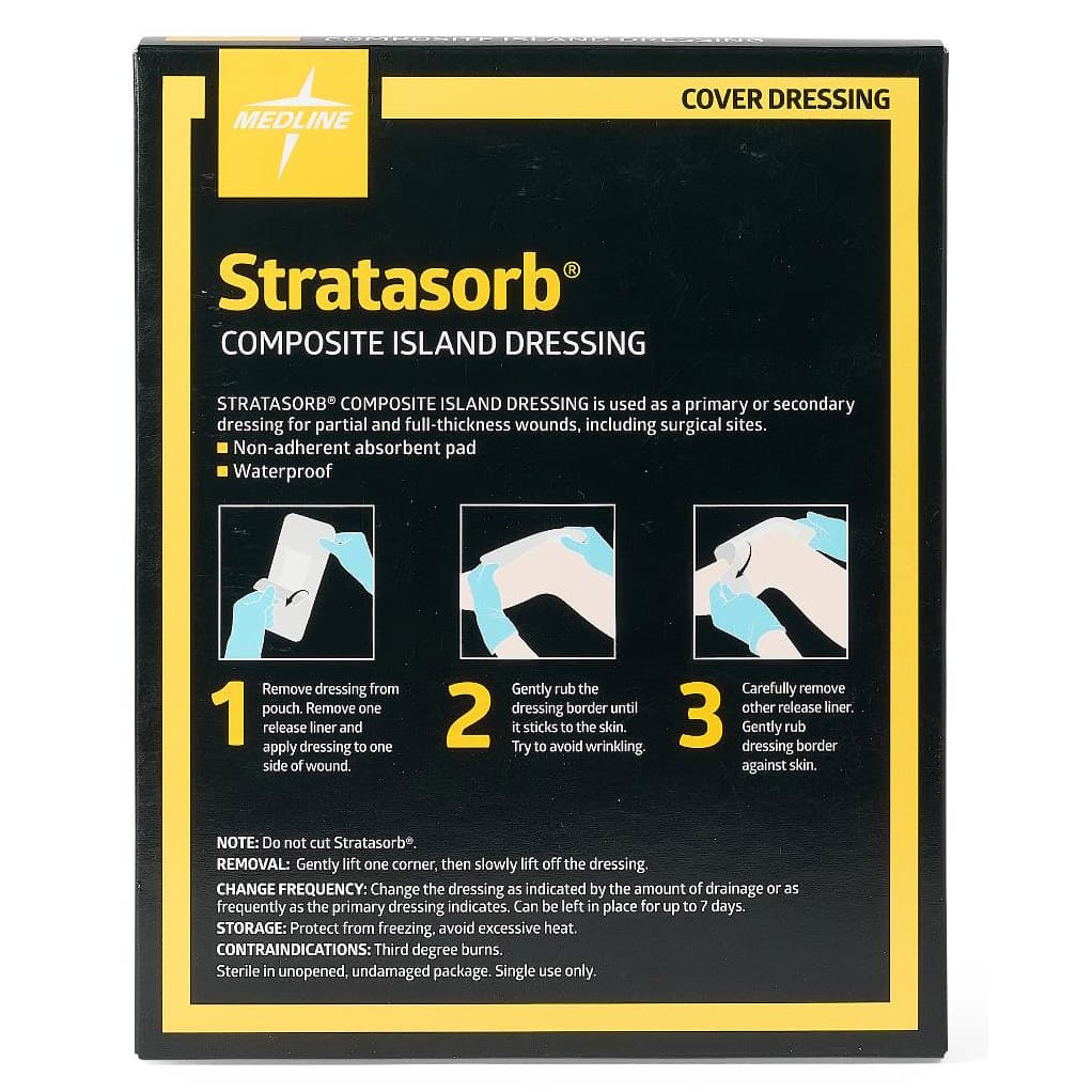 island dressing wound Dynarex Dressings Sterile, or Blister Dressing, Individually Packaged, Highly Absorbent Bandage Dressing, Adhesive Border, White, 6 x 6- 1 Box of 25 Sterile Island Dressings : Industrial & Scientific Transparent Film with Island Dressing