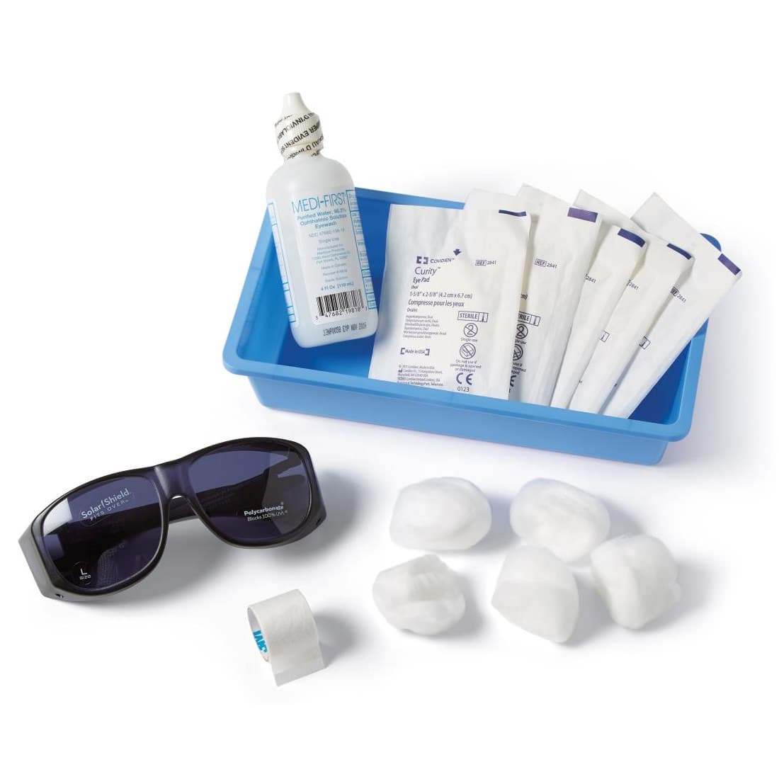 Cataract Eye Care Kit with Cotton Balls - Case of 8 - Image 1