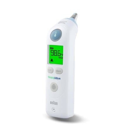 Braun Thermoscan Pro 6000 Ear Thermometer with Small Cradle - Image 1