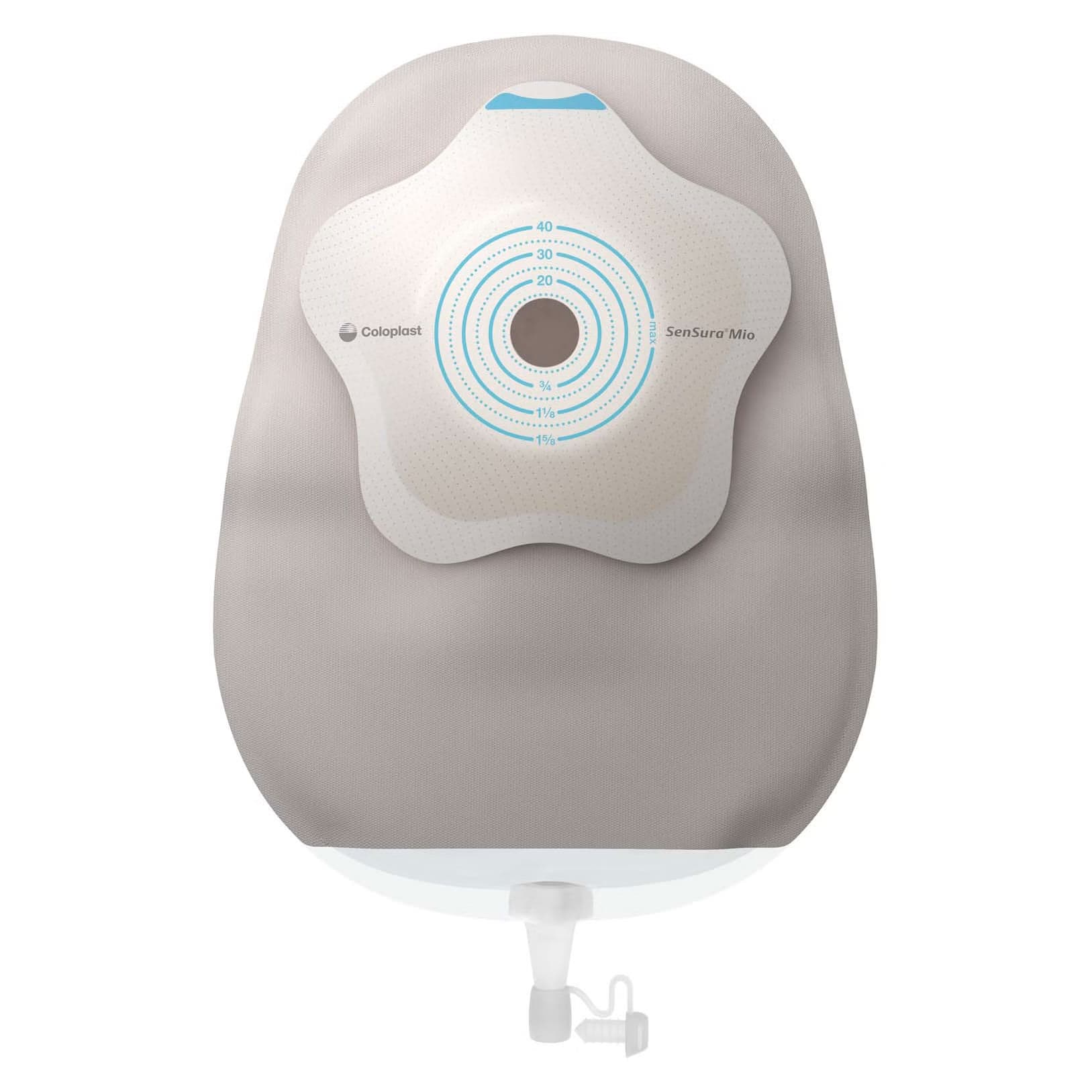 SenSura Mio Convex Flip MAXI Urostomy Pouch, 3/8 - 1-9/16 Inch Stoma - Box of 10 - Image 1