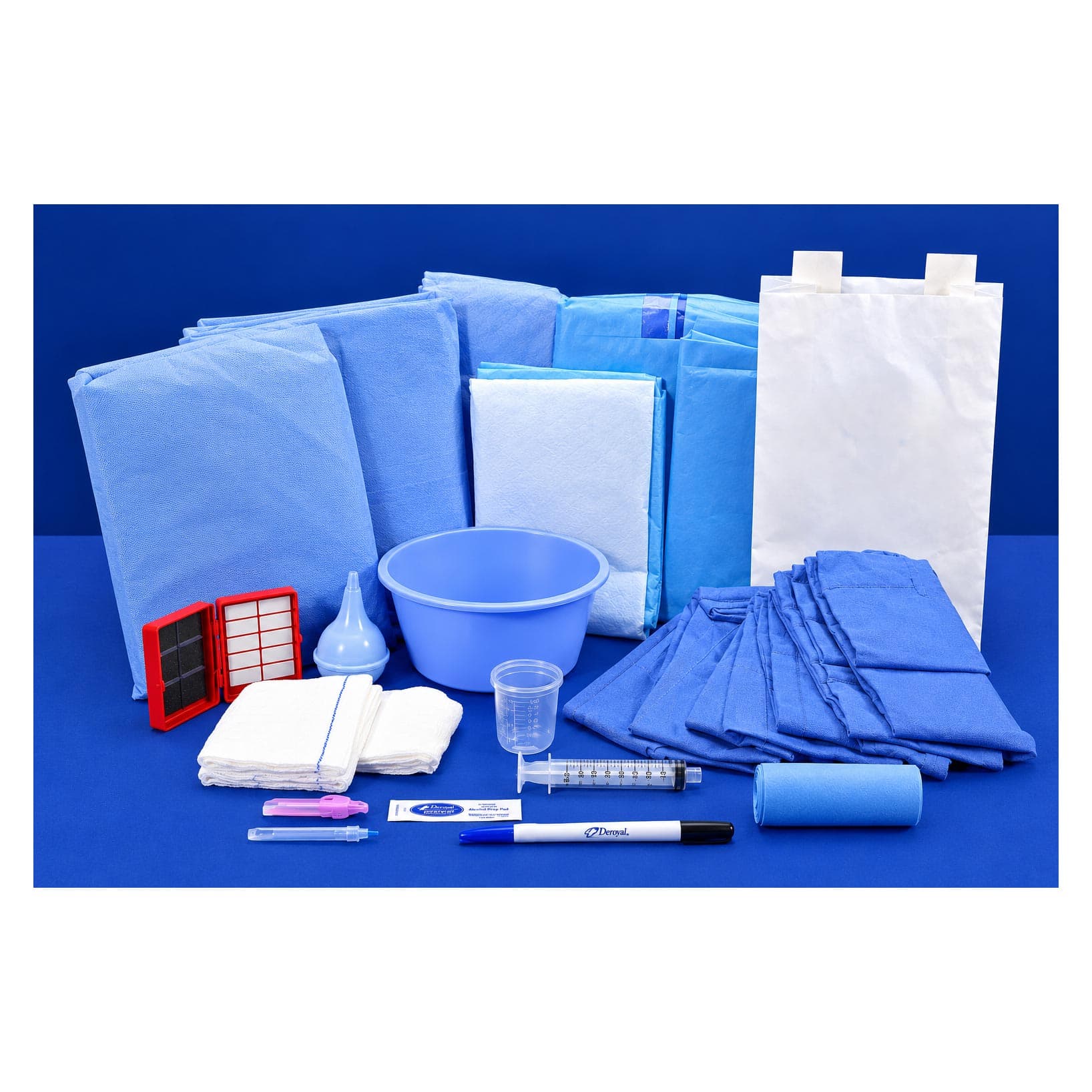 DeRoyal Orthopedic Drape Pack Hand Pack I - Case of 10 - Image 1
