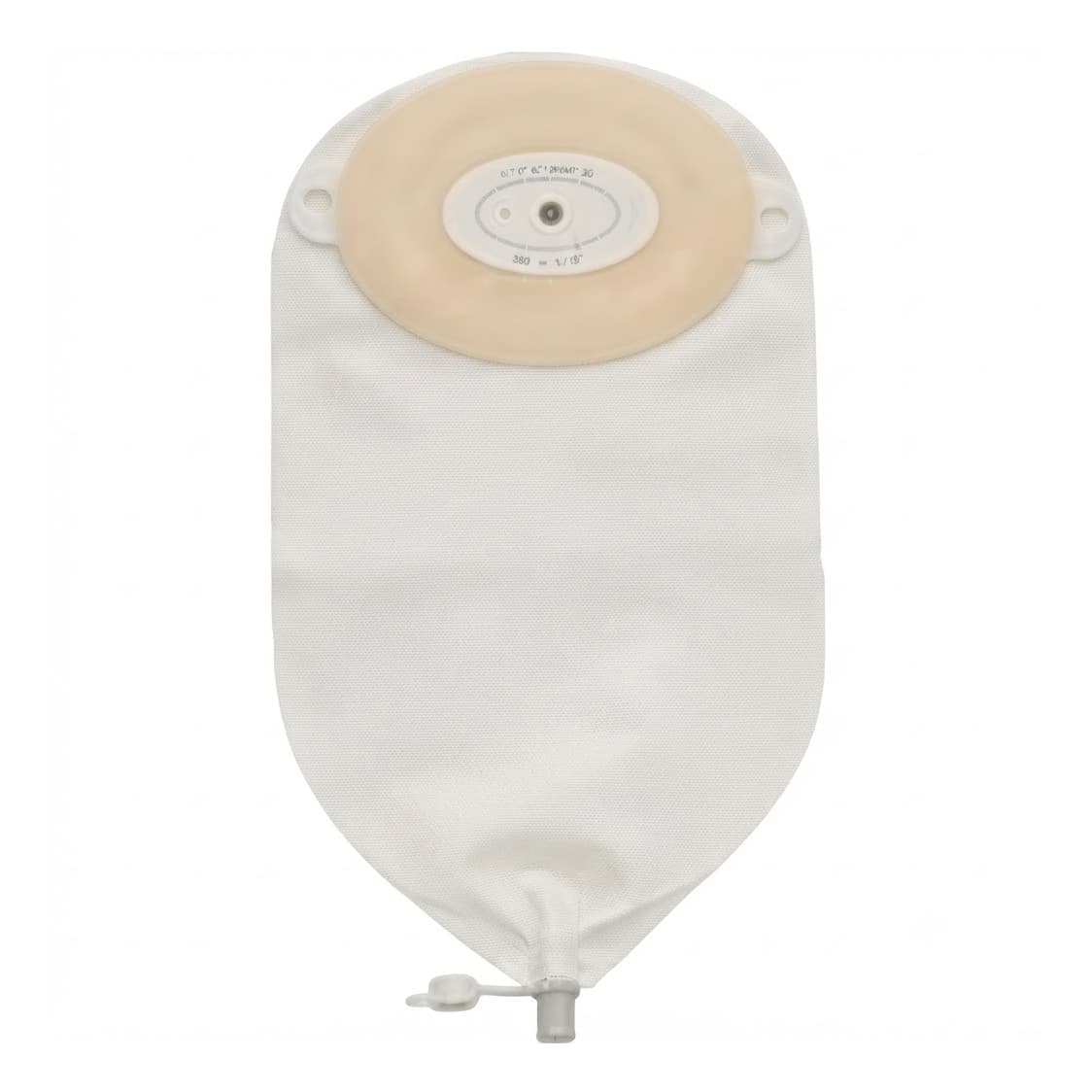 Nu hope Adult Urinary Pouch, Oval A with Flutter Valve, Extra Deep Convex - Box of 10 - Image 1