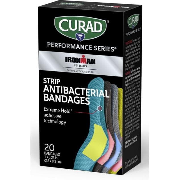 Curad Performance Series IRONMAN Antibacterial Bandages, 1 x 3.25 Inch - Case of 480 - Image 1