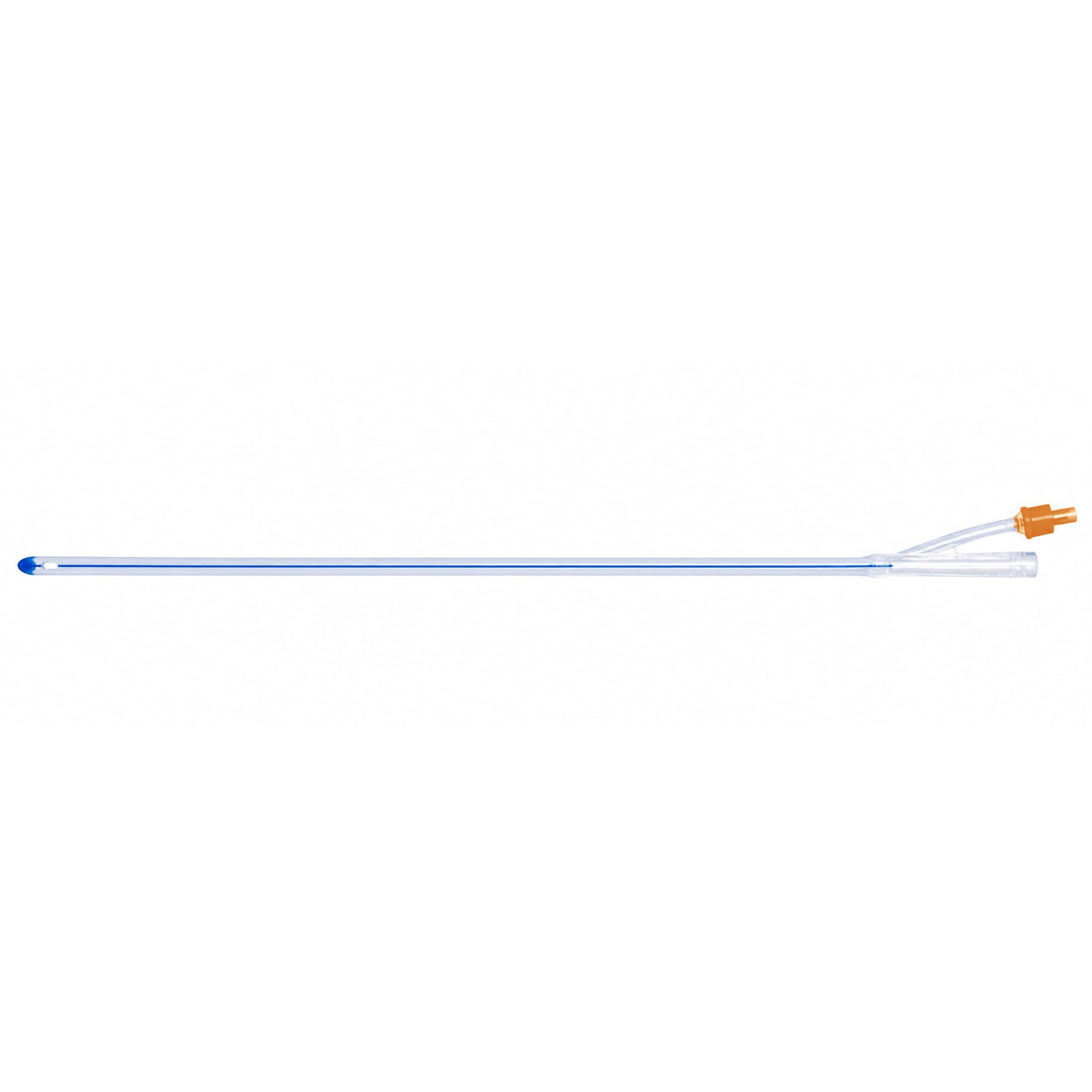 McKesson 2-Way Silicone Foley Catheter with Standard Tip, Orange, 16 Fr - Case of 200 - Image 1