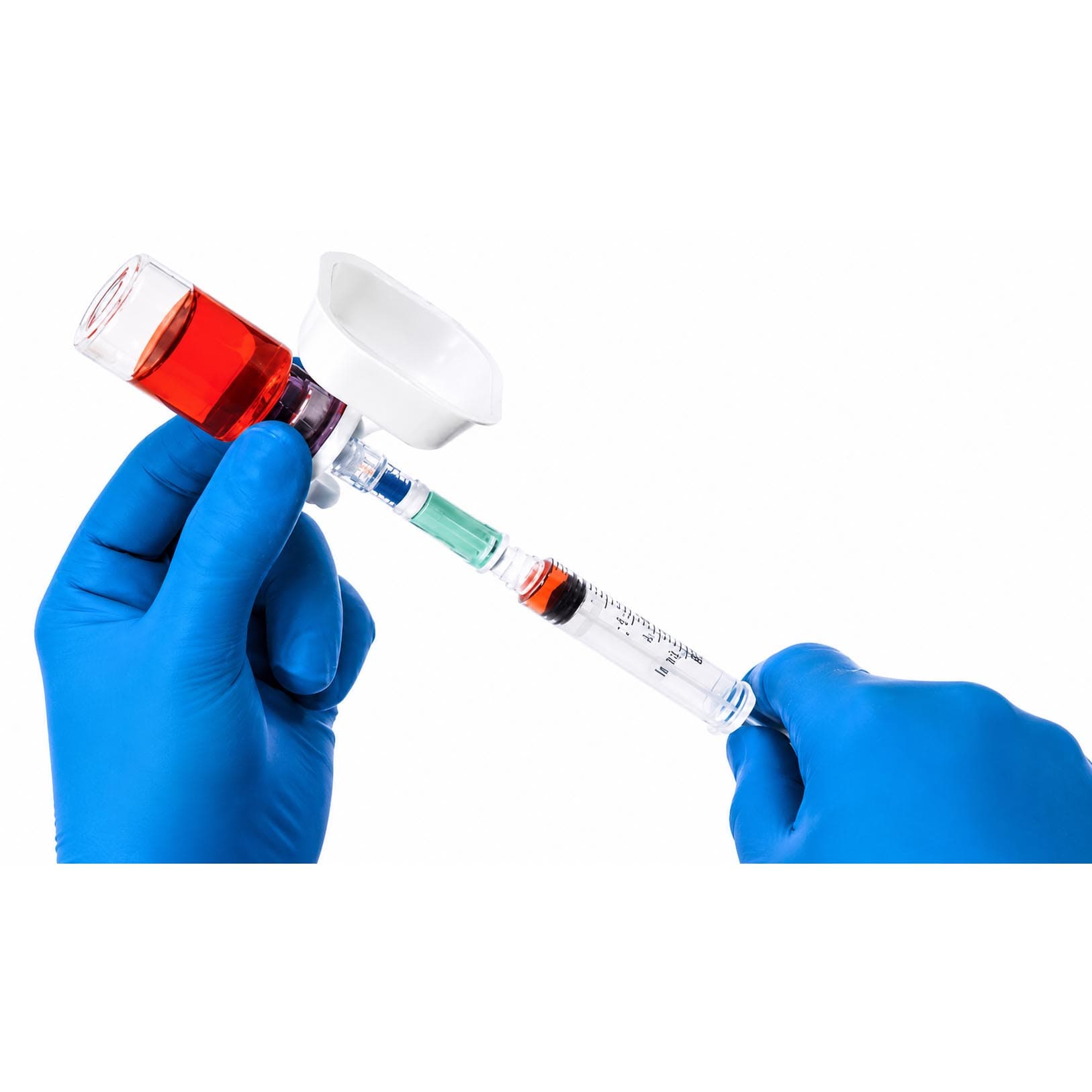 BD Texium closed male luer with female cap, 0.12 mL - Case of 100 - Image 2