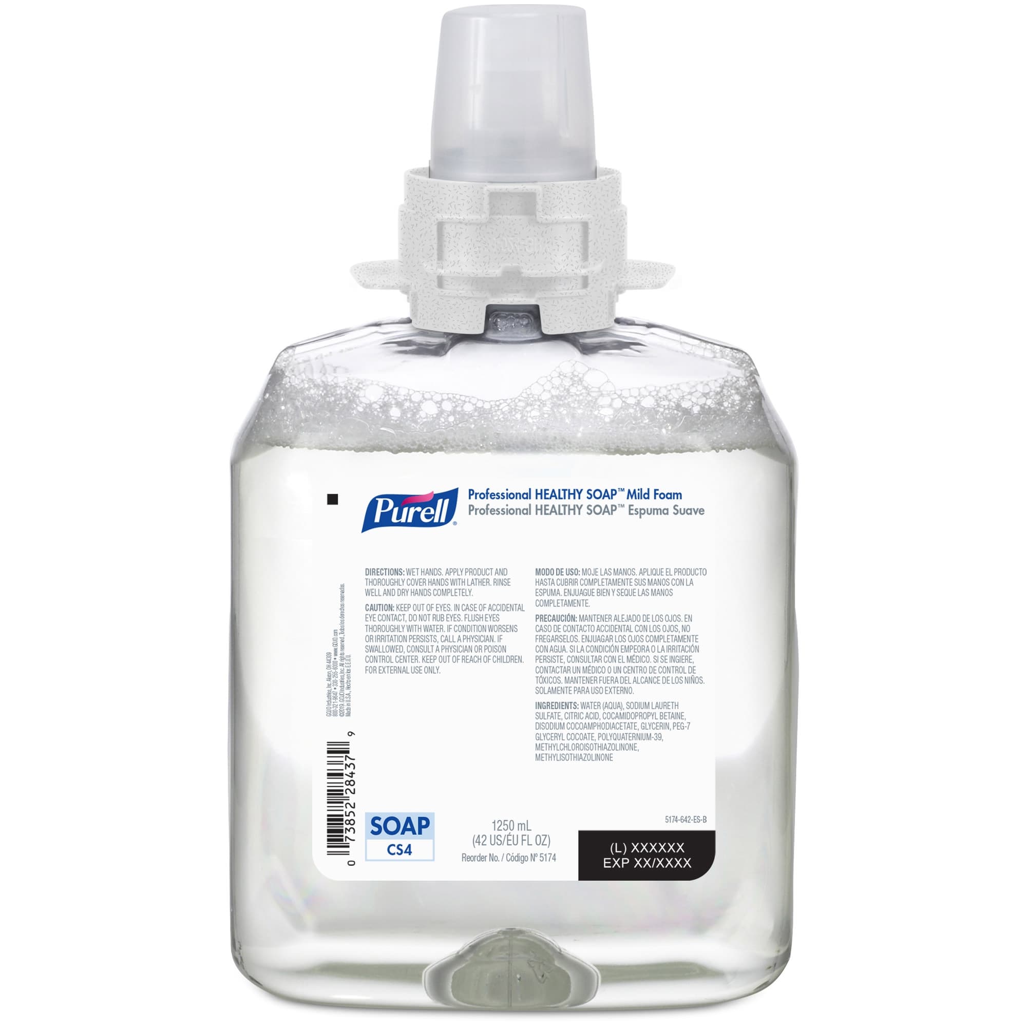 Purell Healthy Soap Mild Foam Refill for CS4 Dispenser - Case of 4