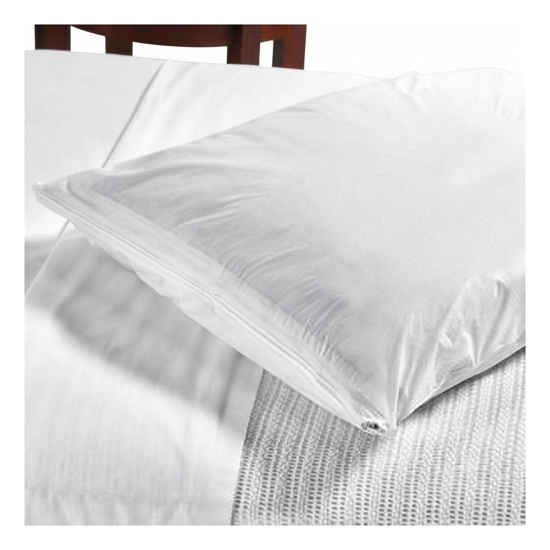 Salk PrimaCare Economy Allergy Relief Pillow Cover, Standard - Image 1