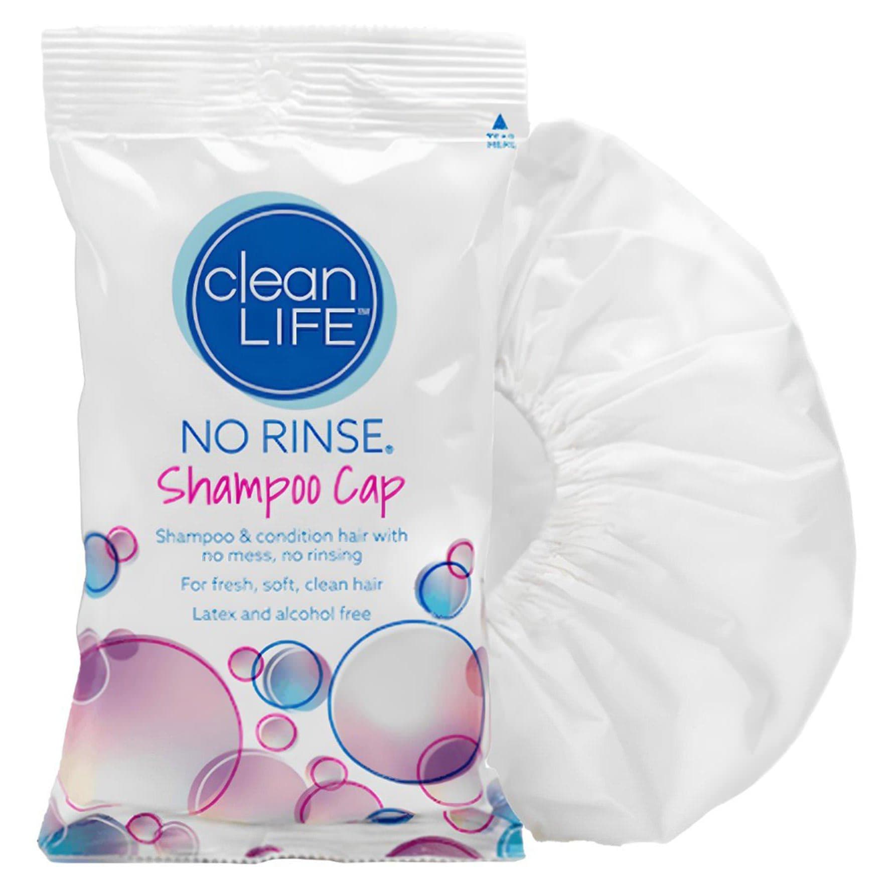 cleanLIFE No Rinse Shampoo Cap - Each - Image 1