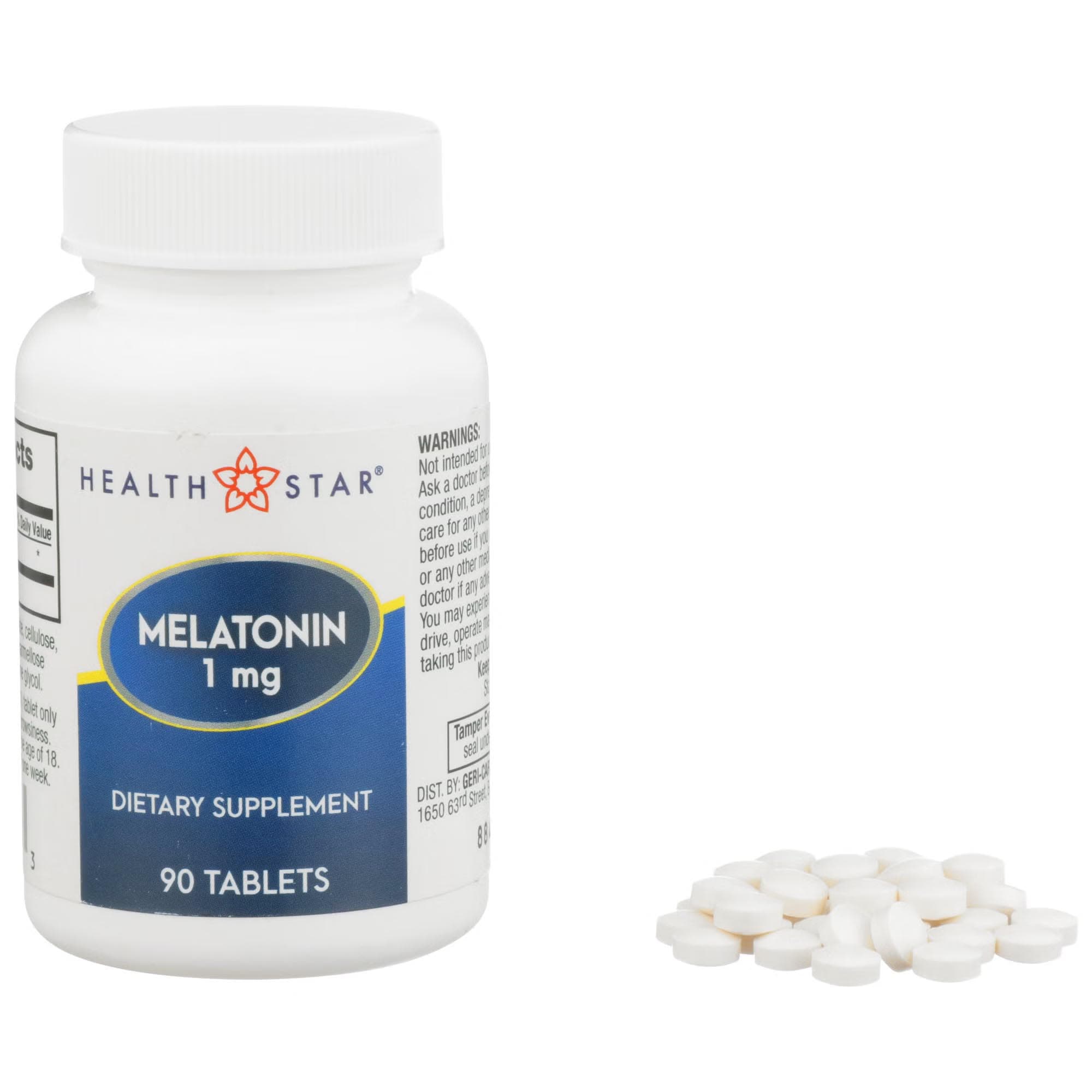 Geri-Care Natural Sleep Aid Tablet - Bottle of 90 - Image 1