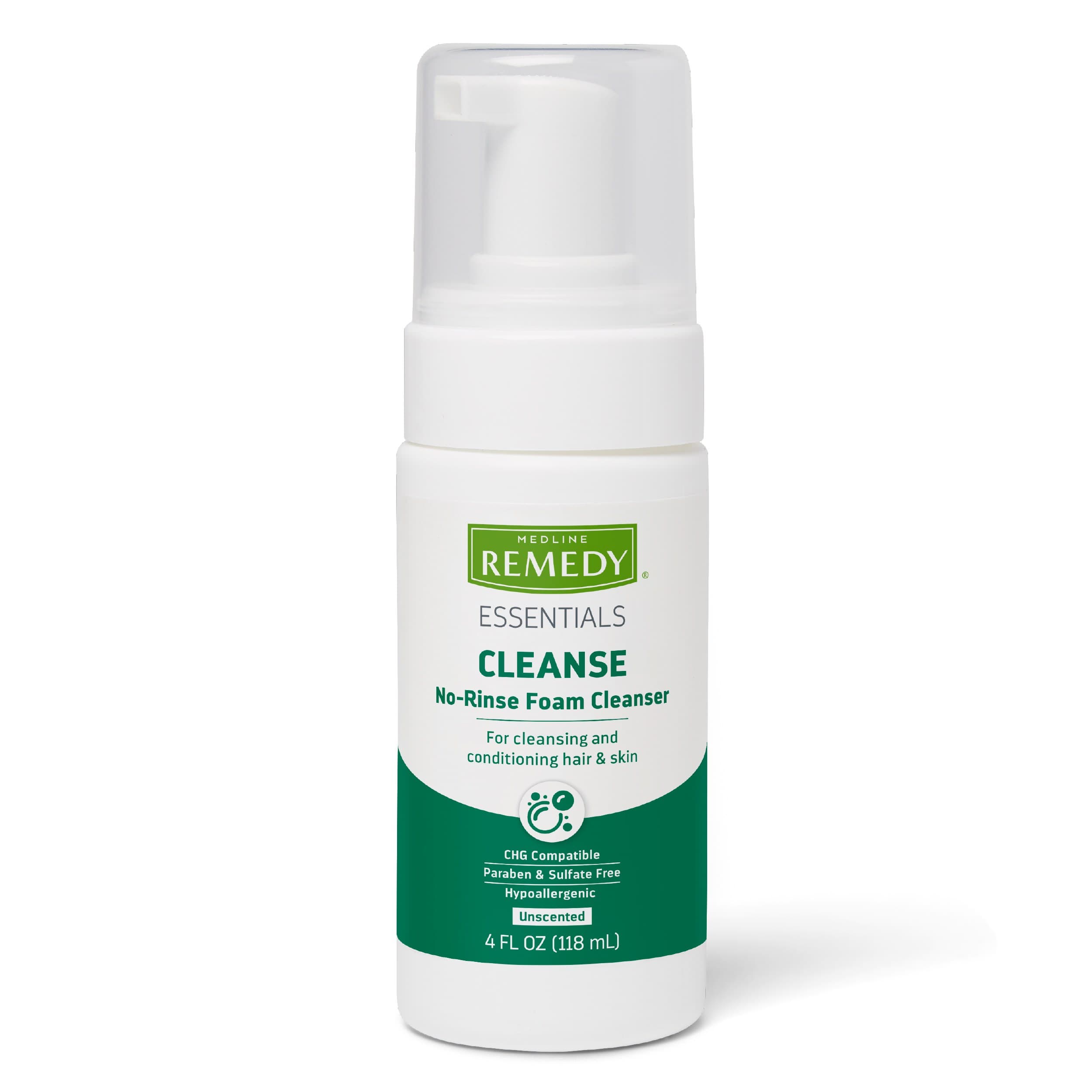 Remedy Essentials Cleanse No-rinse Foam Cleanser, 4 oz - Each - Image 1