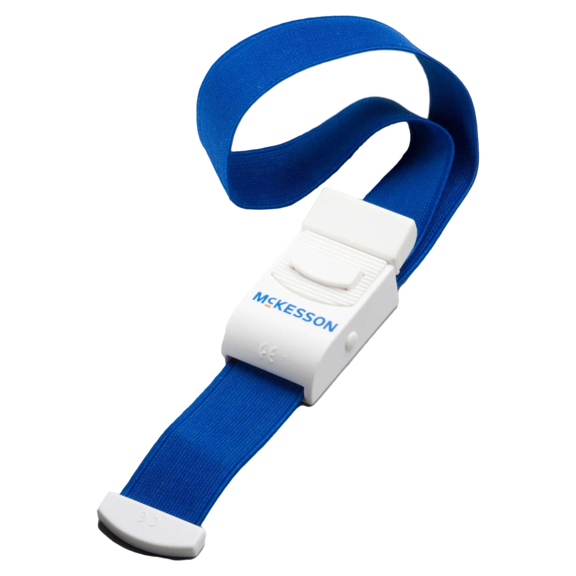McKesson Tourniquet, Quick Release Blue Reusable 1 Inch Width - Box of 12 - Image 1
