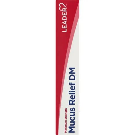 Leader Mucus Relief, DM, Maximum Strength, Extended-Release Tablets - 60 Count - Image 4