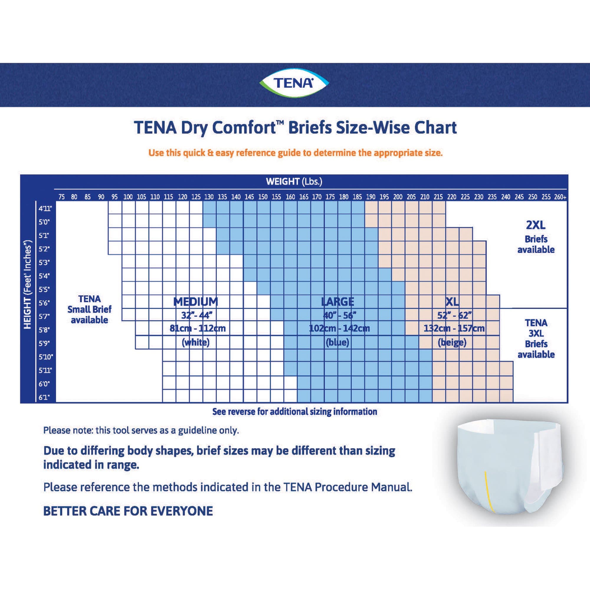 TENA Dry Comfort Incontinence Brief with CurvDefense - Image 2
