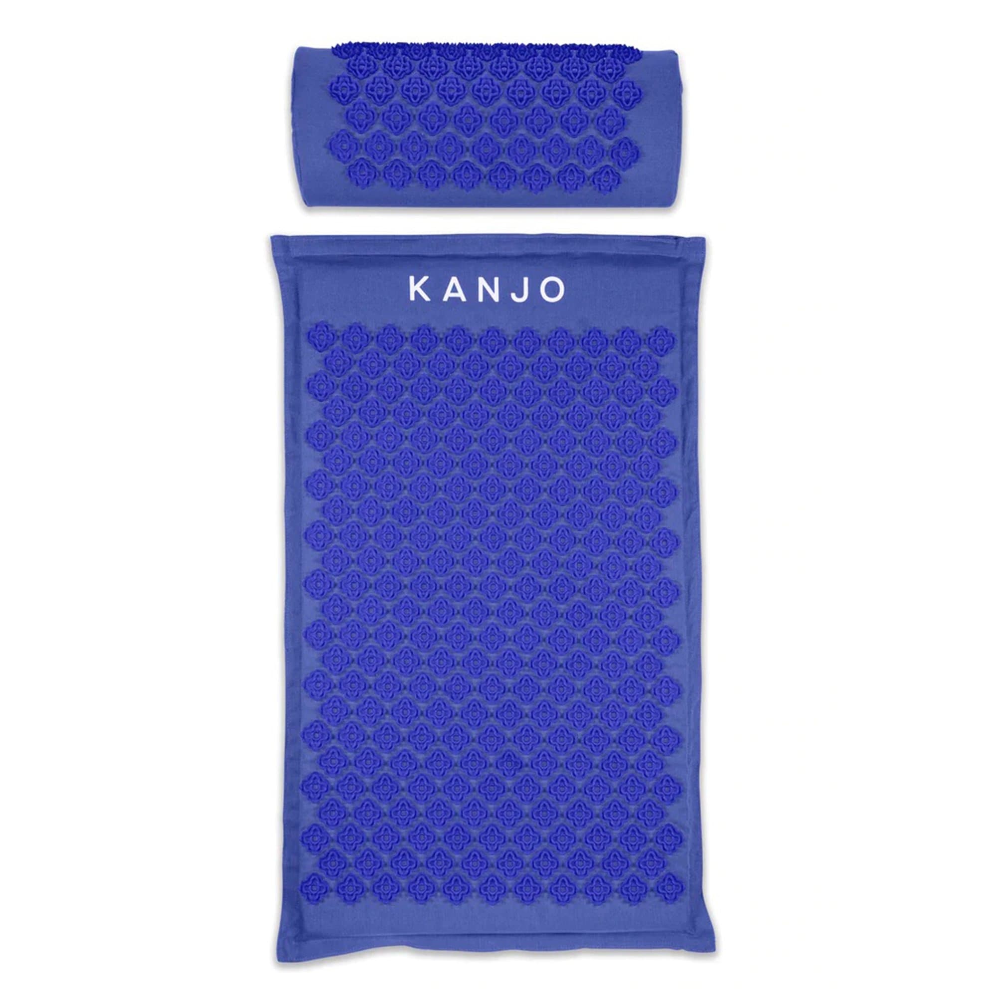 Acutens Kanjo Acupressure Memory Foam Mat and Pillow Set, Periwinkle - Each - Image 1