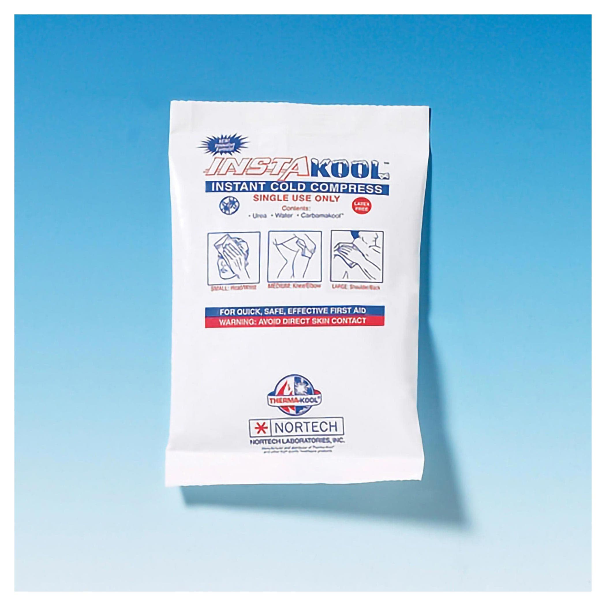 Nortech InstaKool Instant Cold Pack, 5 x 7 Inch - Case of 48 - Image 1
