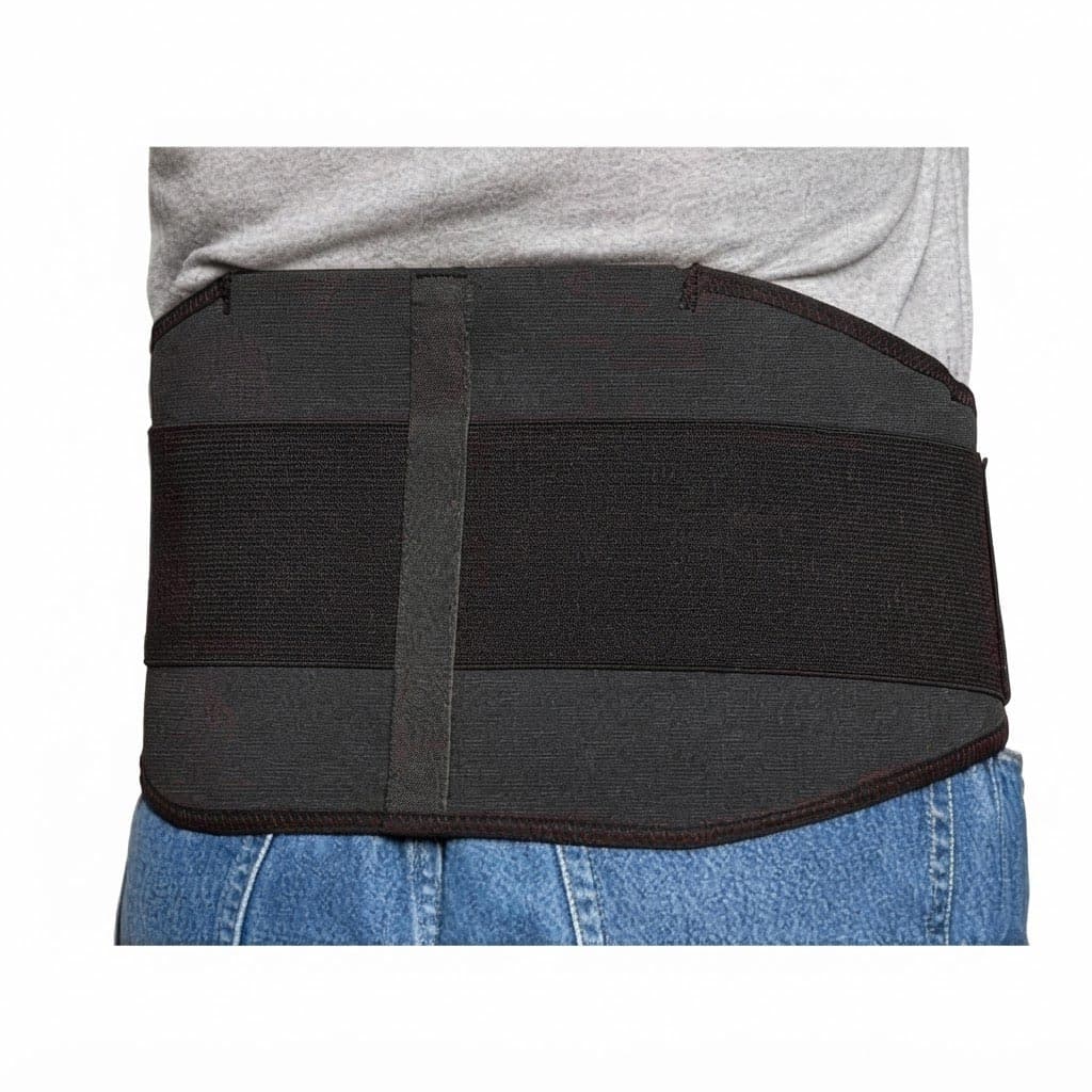FLA Safe-T-Belt Working Back Support Belt, Black - Image 1