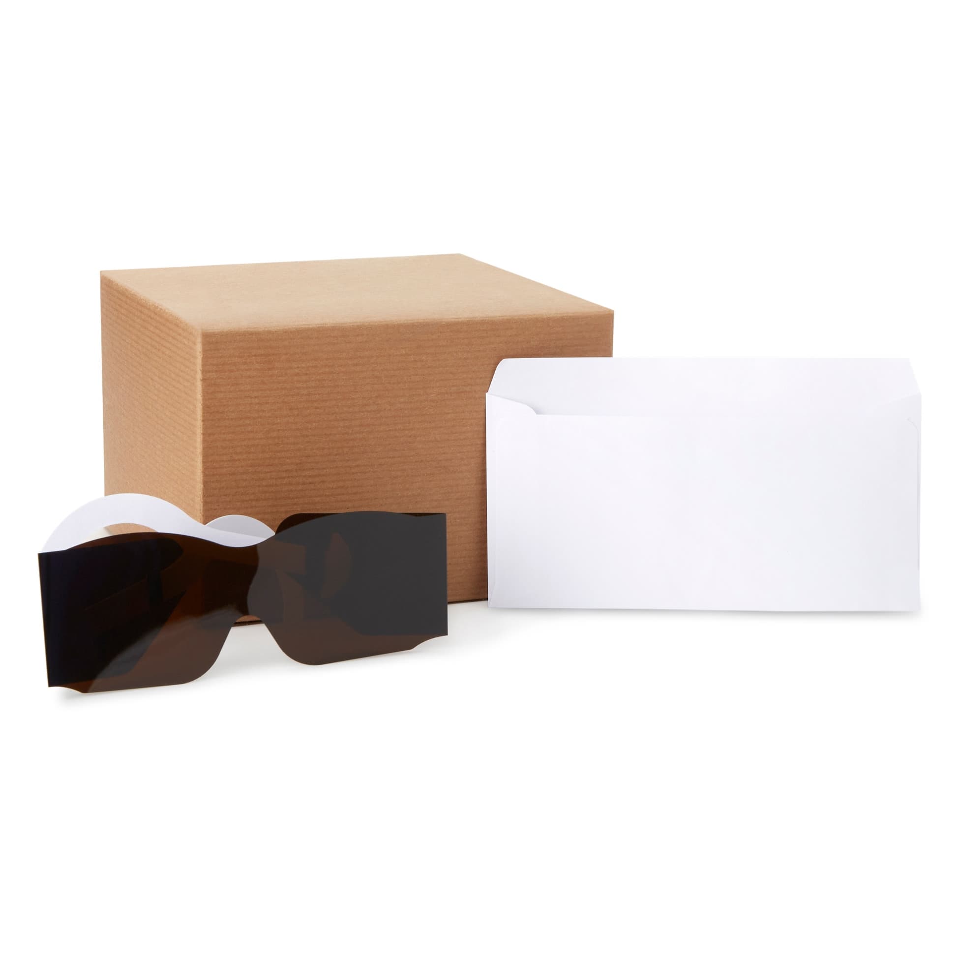 Easy Eyes Post Mydriatic Glasses Tinted Film Lens Over Ear One Size - Box of 100 - Image 1