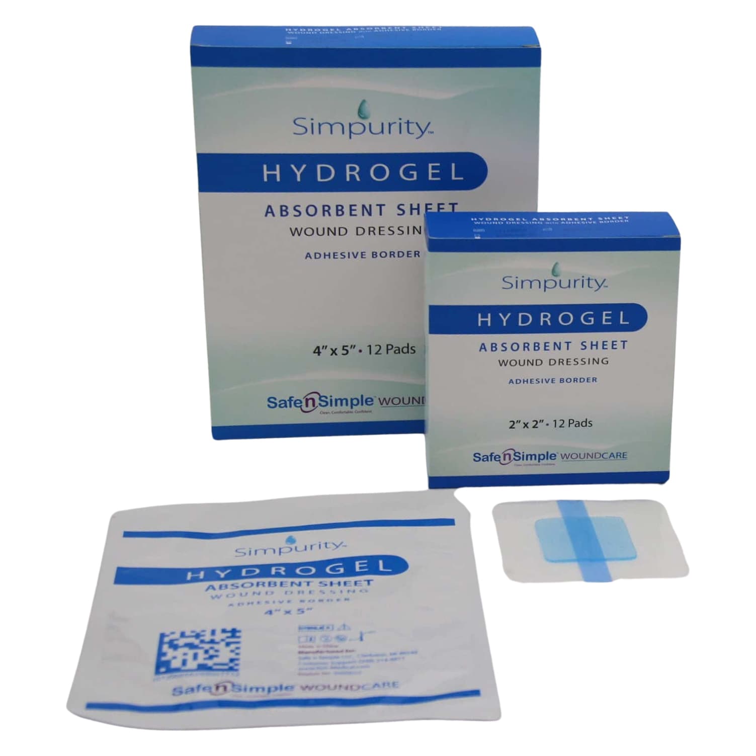 Simpurity Bordered Hydrogel Absorbent Sheet - Image 1