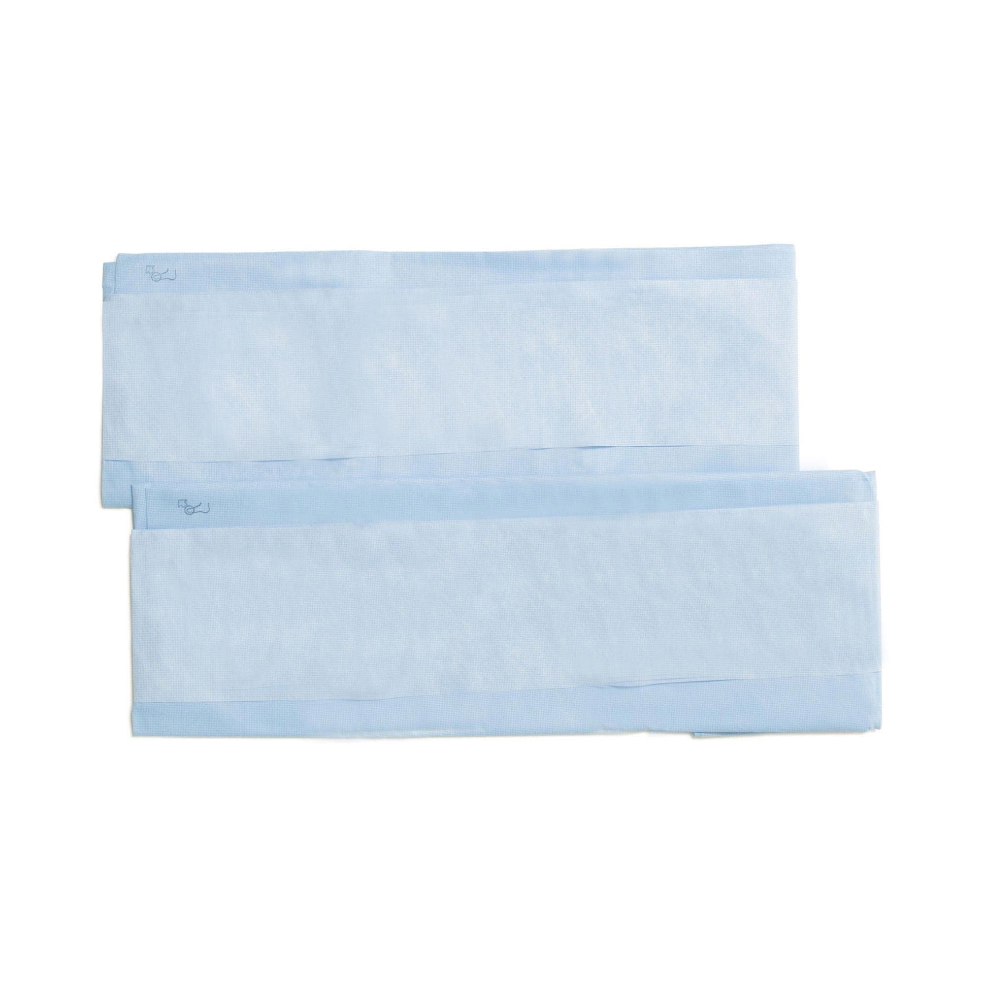 O&M Halyard Inc Surgical Leggings Blue, 31 W X 48 L Inch - Pair - Image 1