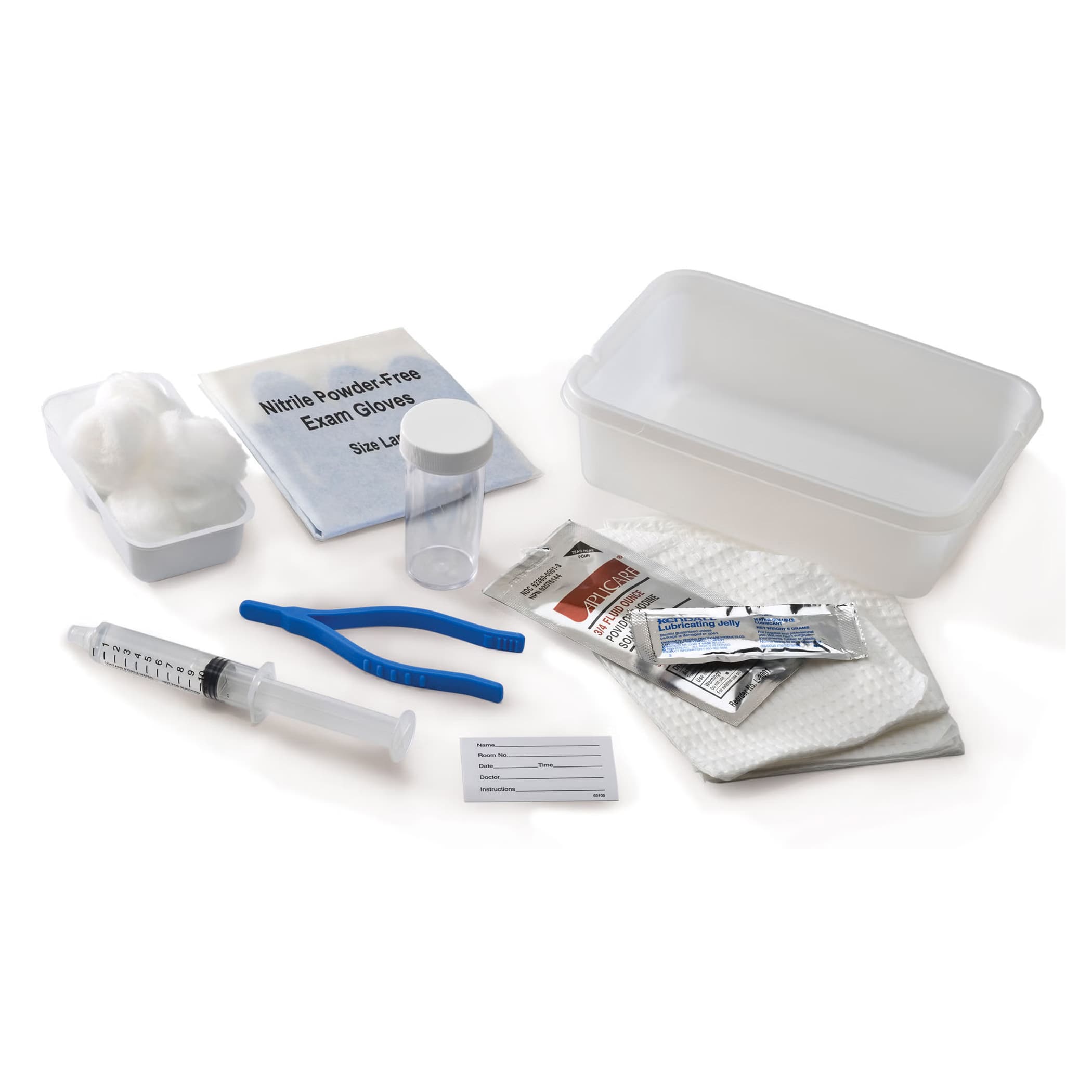 Dover Foley Catheter Latex Insertion Tray, 16 Fr - Case of 20 - Image 1
