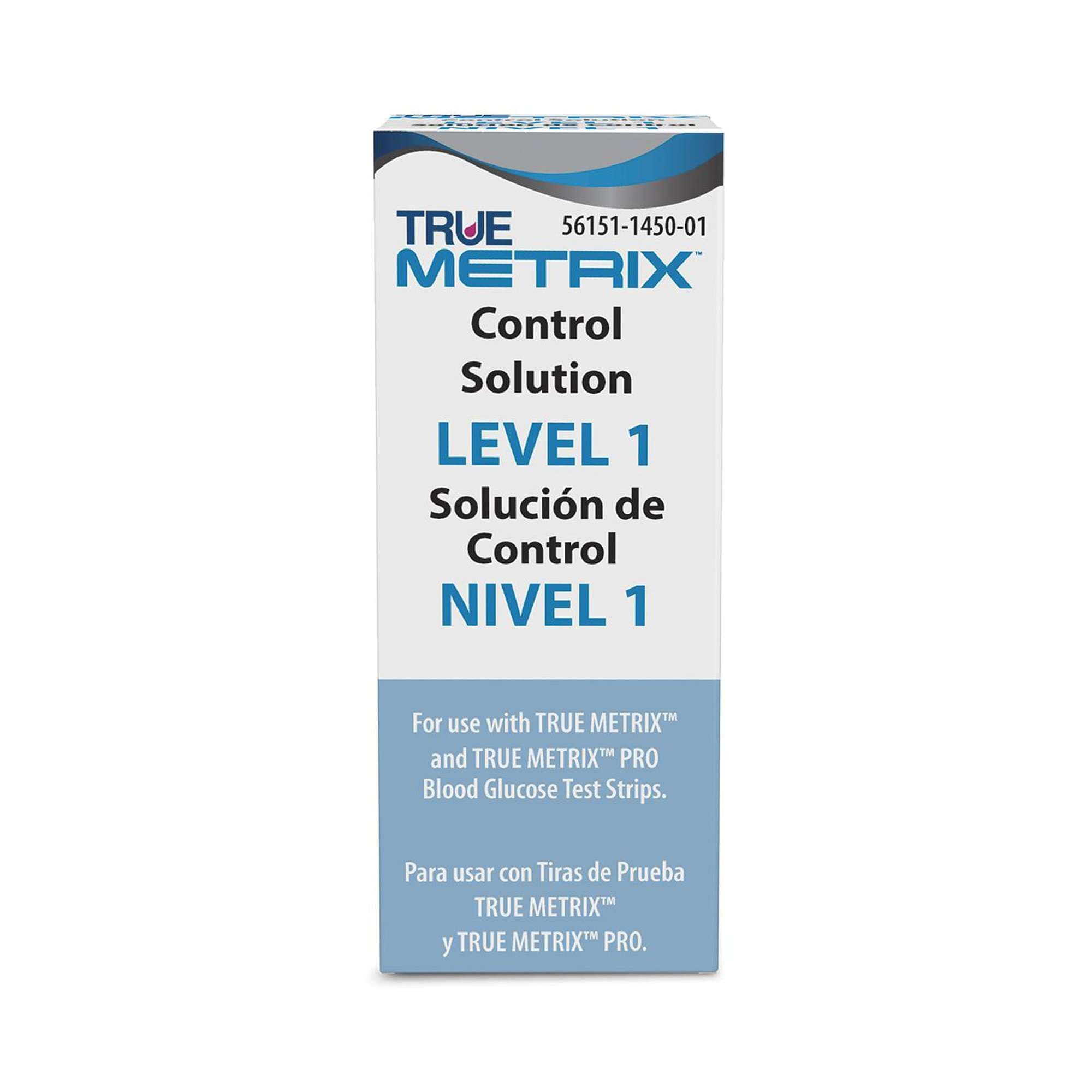 True Metrix Blood Glucose Control Solution, Level 1 - Image 1