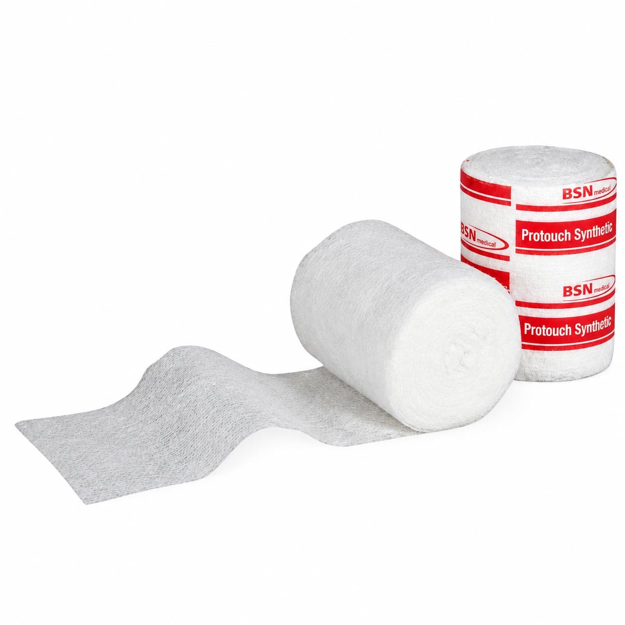 Protouch Undercast Cast Padding, 4 Inch x 4 Yard, Synthetic - Package of 12 - Image 1