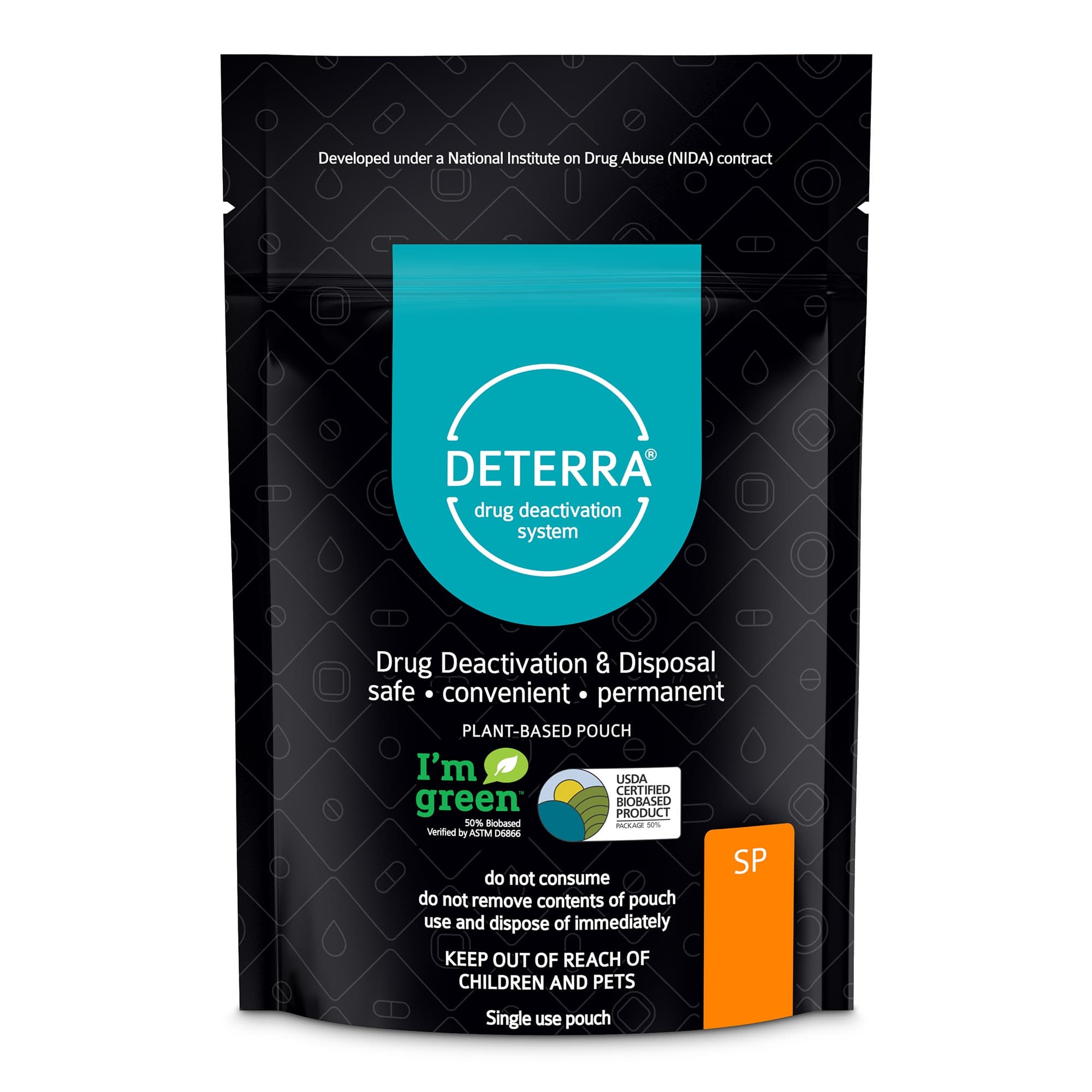 Deterra Drug Deactivation Disposal Pouch 2 oz. Liquid Capacity - Each - Image 1