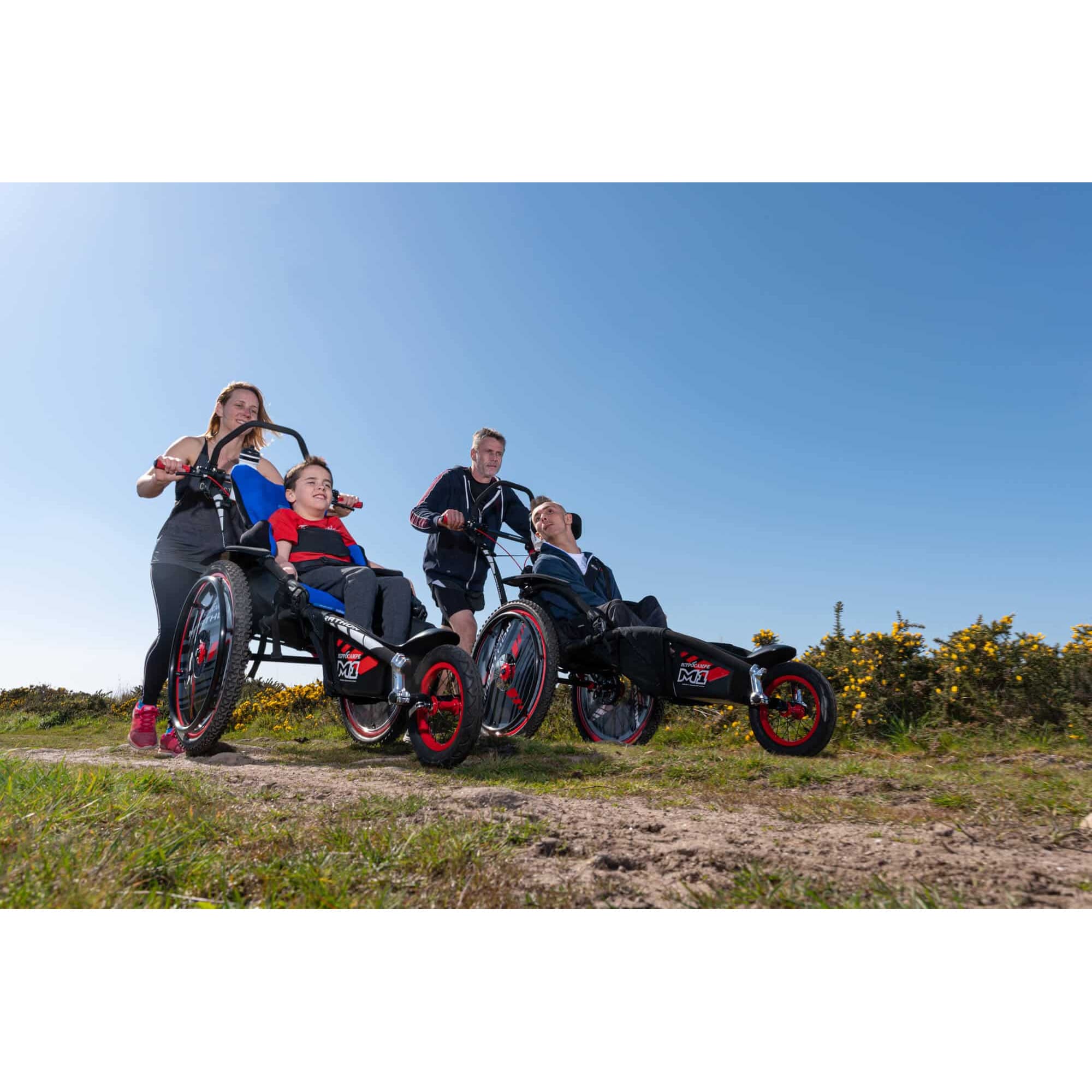 Hippocampe Marathon & Trail Running Wheelchair by Vipamat - Image 5