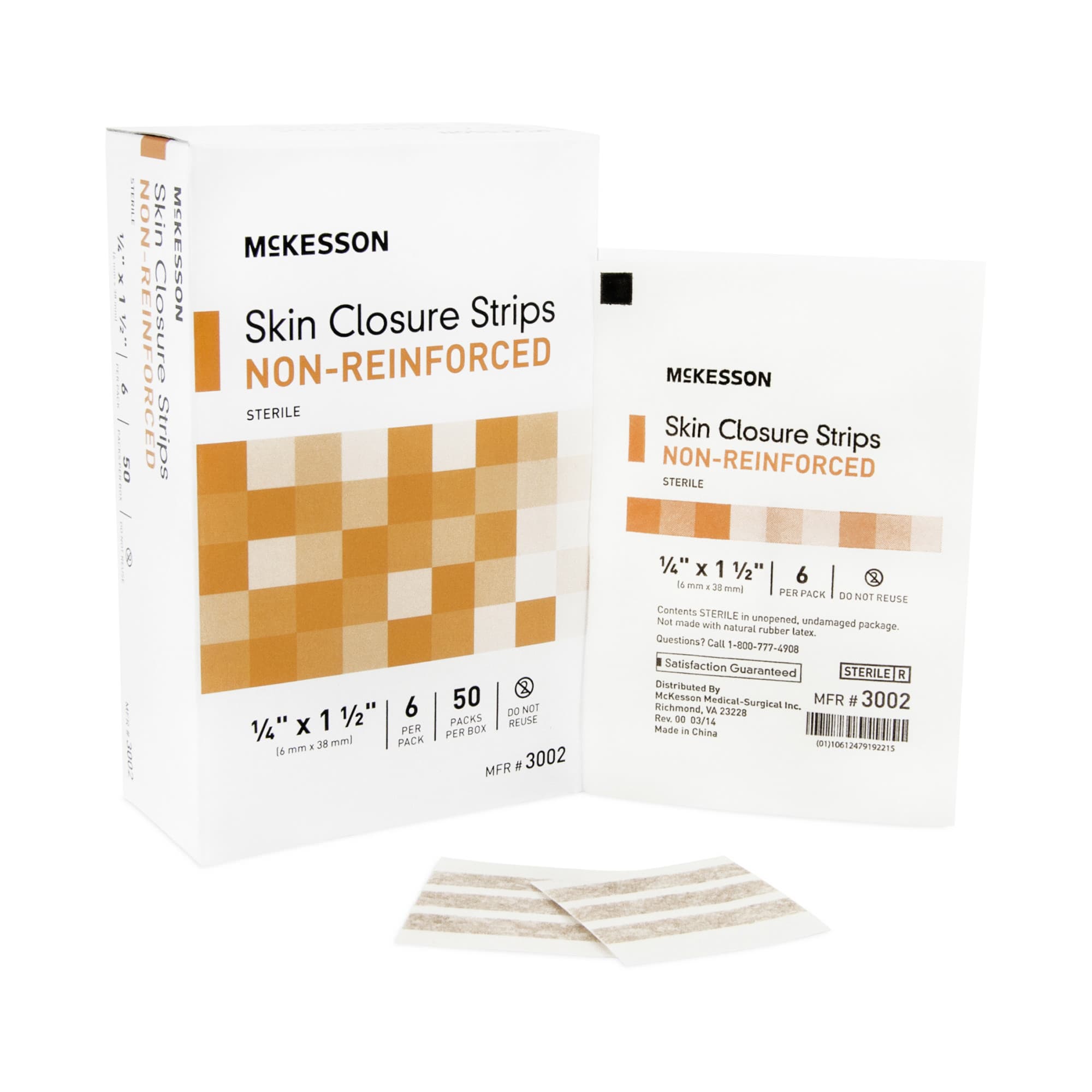 McKesson Skin Closure Strip Sterile - Image 1