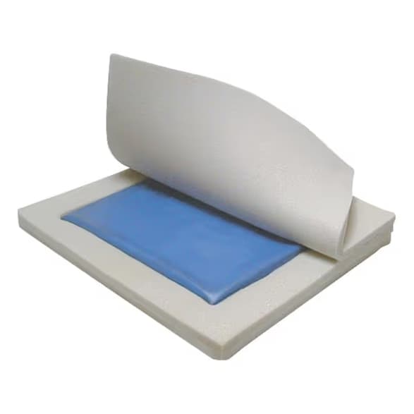 Drive Skin Protection Gel E Wheelchair Seat Cushion, 18 W x 18 D x 3 H - Case of 4 - Image 1