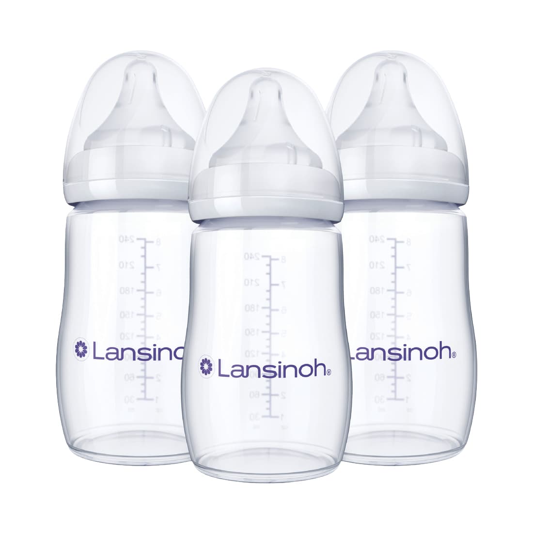 Lansinoh Baby Bottles with Medium Flow Nipple