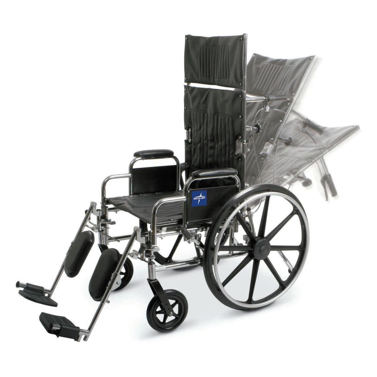 Medline Excel Manual Reclining Wheelchair - Image 1