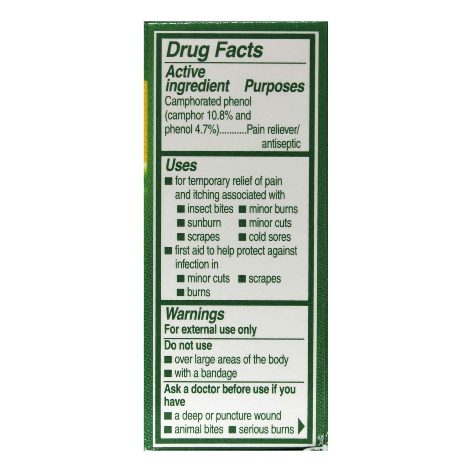 Campho-Phenique Antiseptic Liquid, 0.75 oz - Each - Image 2