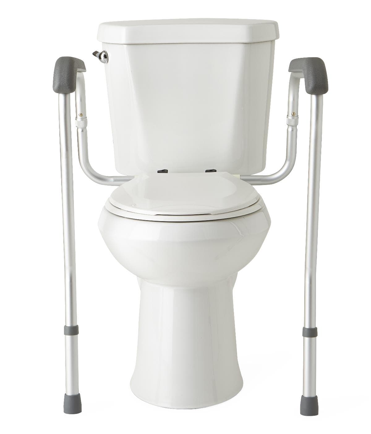 Medline Aluminum Foldable Toilet Safety Rail – 250 lb