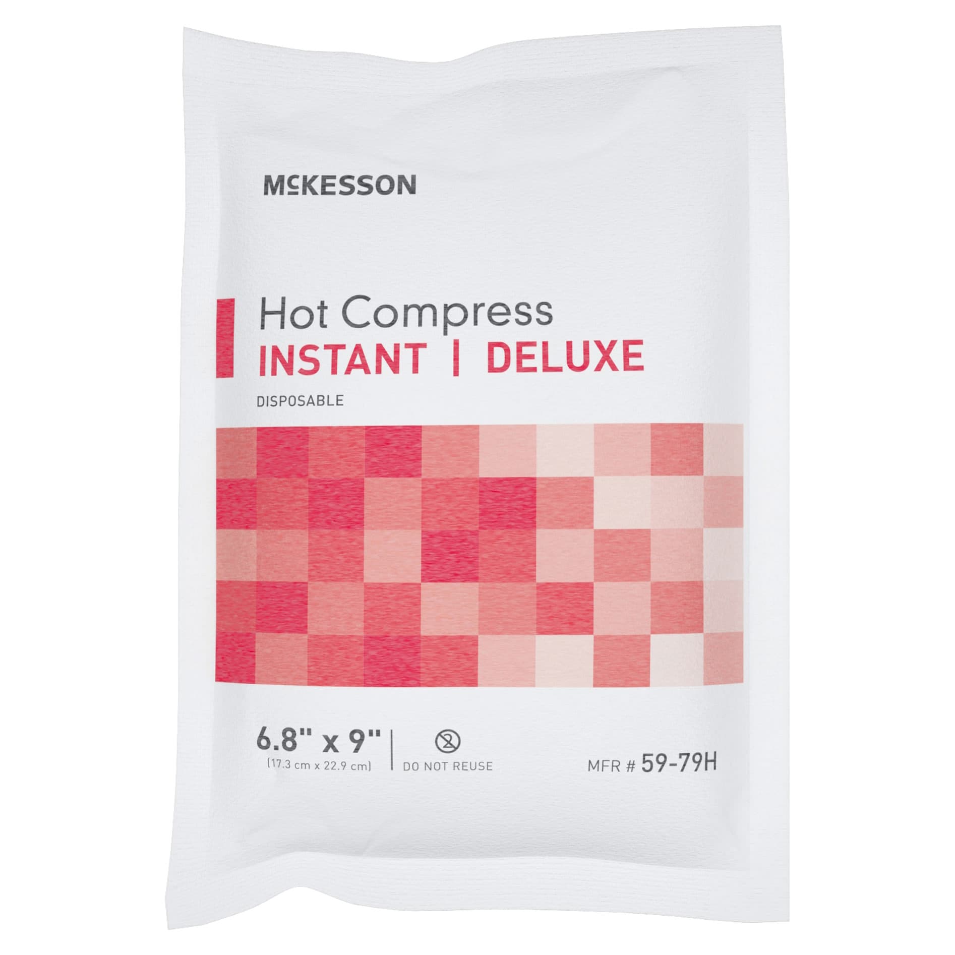 McKesson Disposable General Purpose Hot Pack, Large, 6-4/5 x 9 Inch - Case of 24 - Image 1