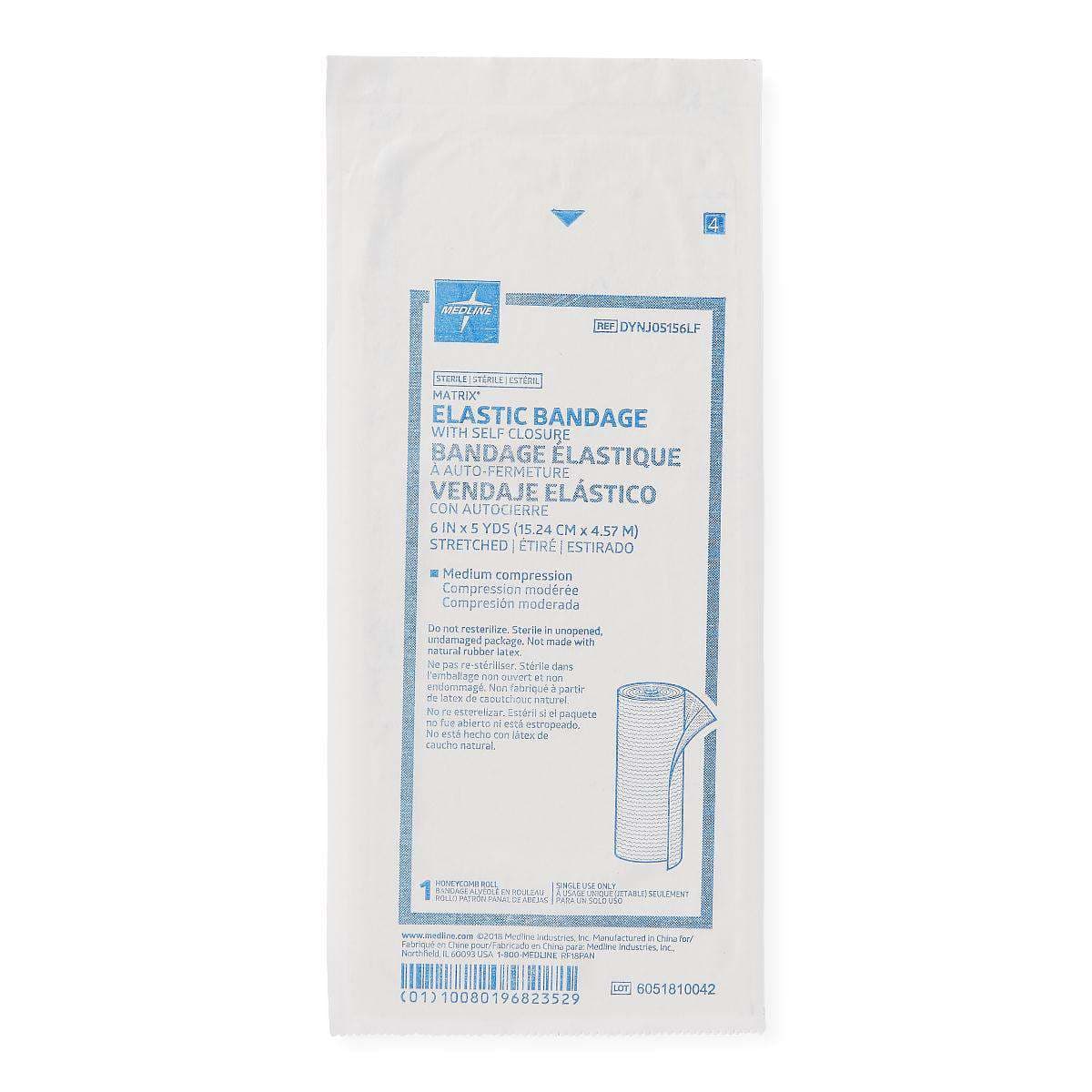 Medline Sterile Matrix Elastic Bandages, 6 x 5 Yard - Image 1