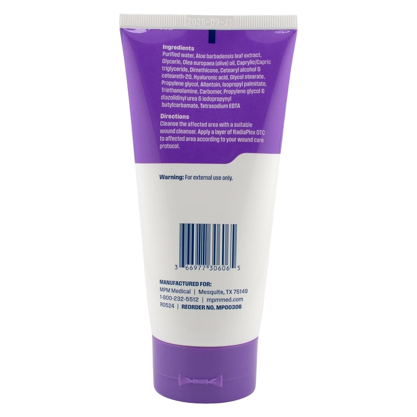 MPM Medical RadiaPlex Rx Wound Gel Dressing, 6 oz - Image 2