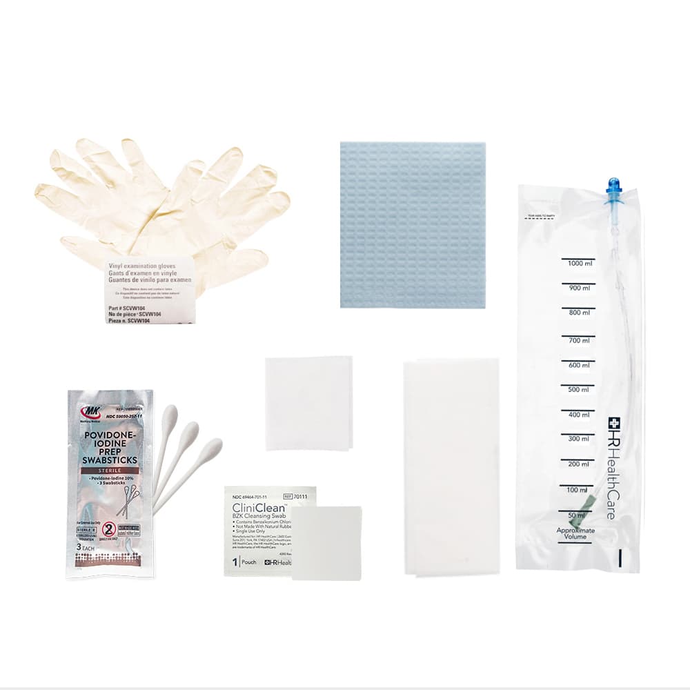 EZ-Protect Hydrophilic Closed System Intermittent Catheter, Pocket-Size Kit, 8 Fr - Case of 100 - Image 1