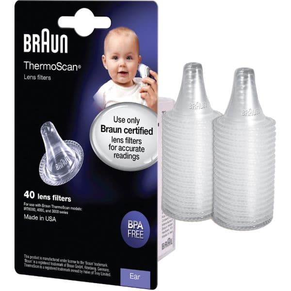 Braun ThermoScan Ear Thermometer Lens Filters - Package of 40 - Image 3