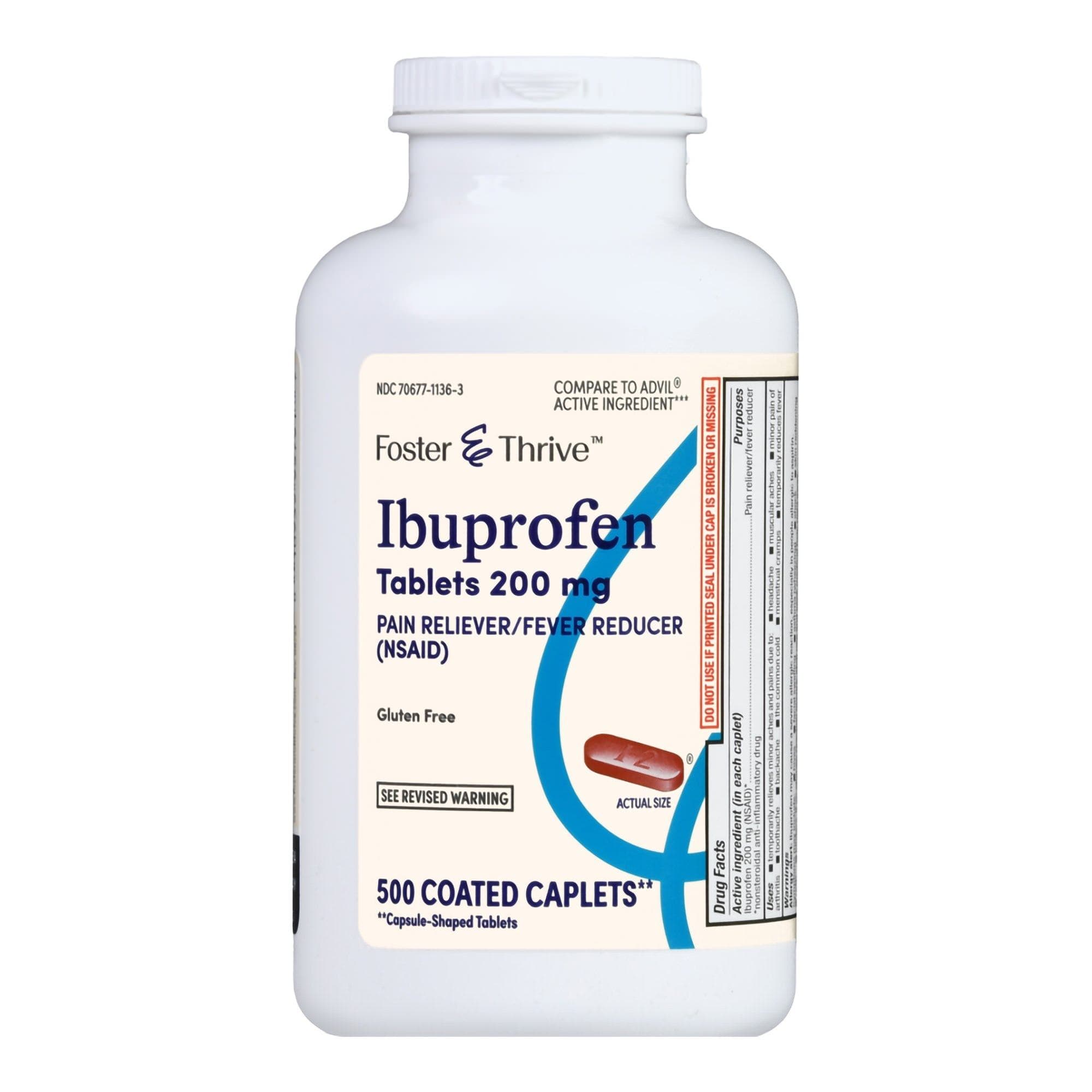 Foster & Thrive Ibuprofen Pain Relief Tablet