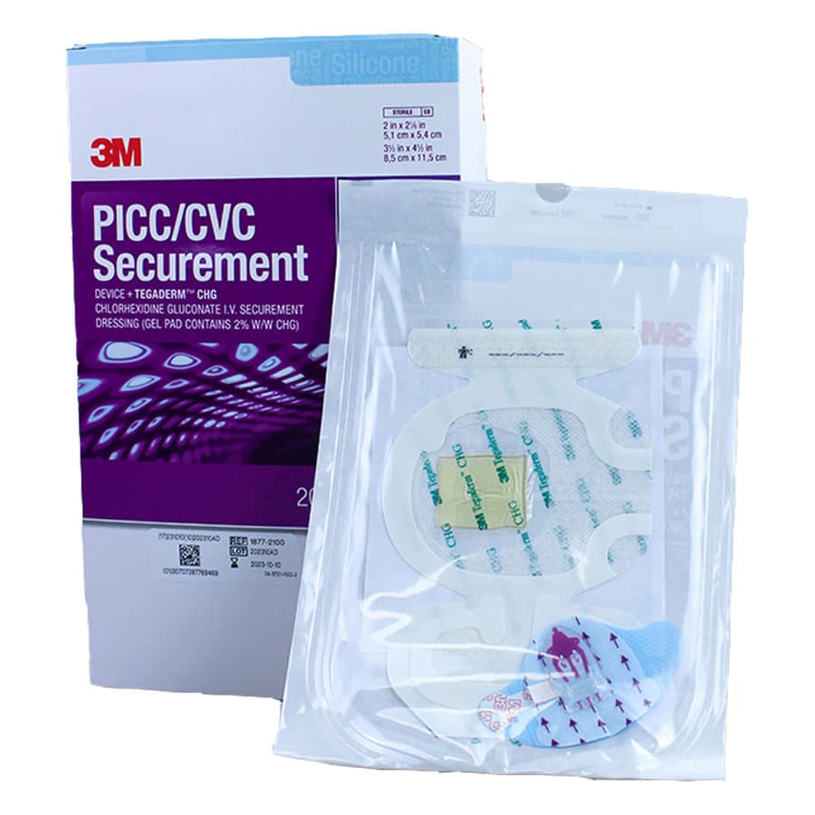 3M PICC-CVC Securement Device + Tegaderm CHG IV Dressing - Image 3