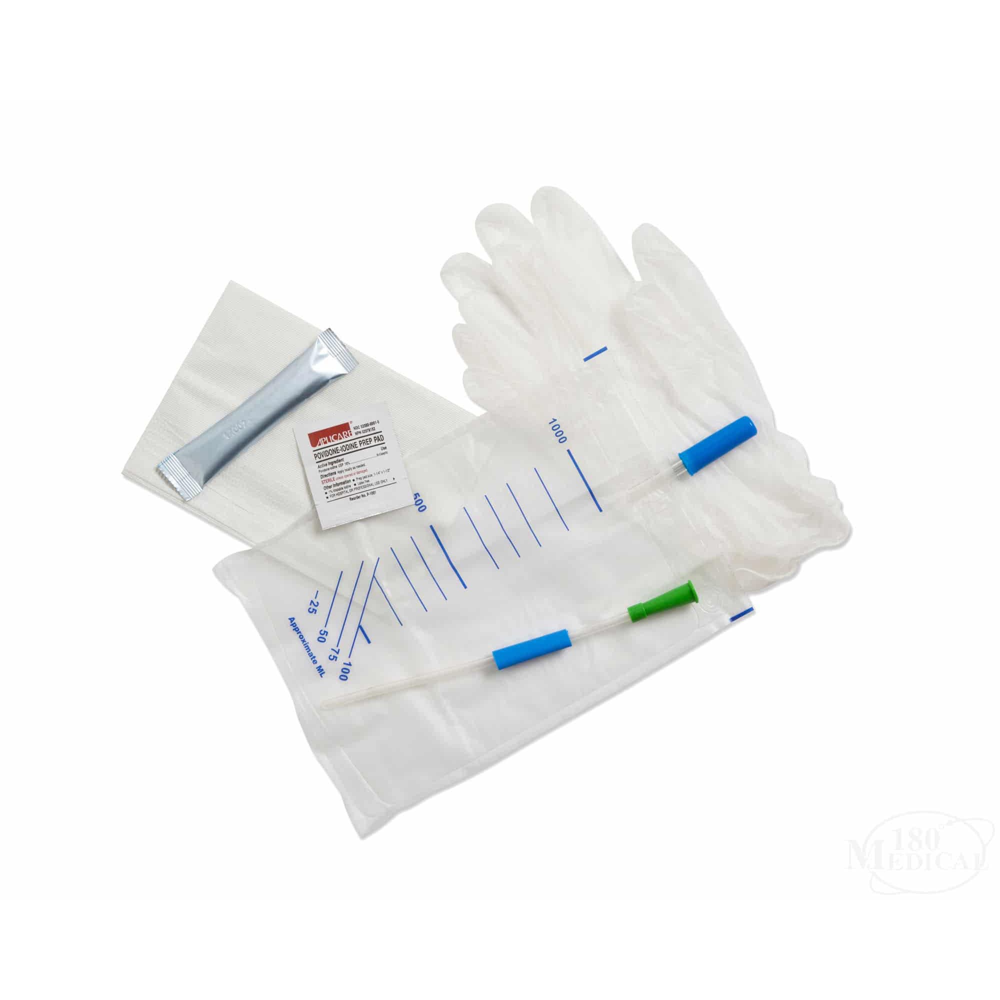 GentleCath Hydrophilic Urinary Catheter Kit for Female, 14 Fr, 8.3" - Box of 10 - Image 1