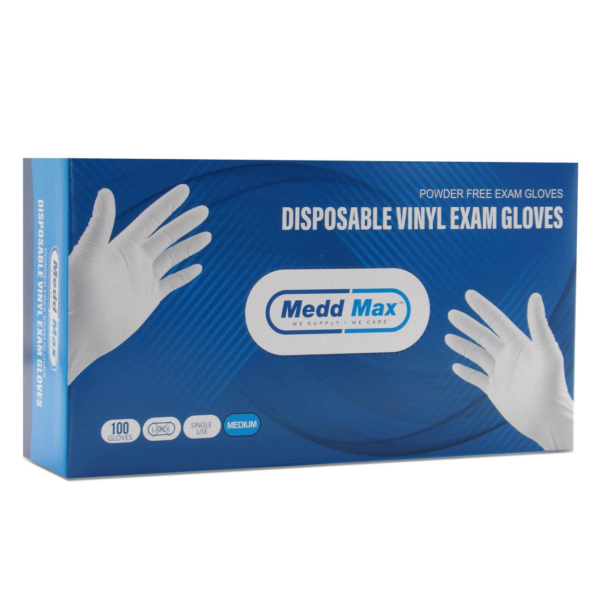 Medd Max Vinyl Exam Glove, Disposable - Image 2