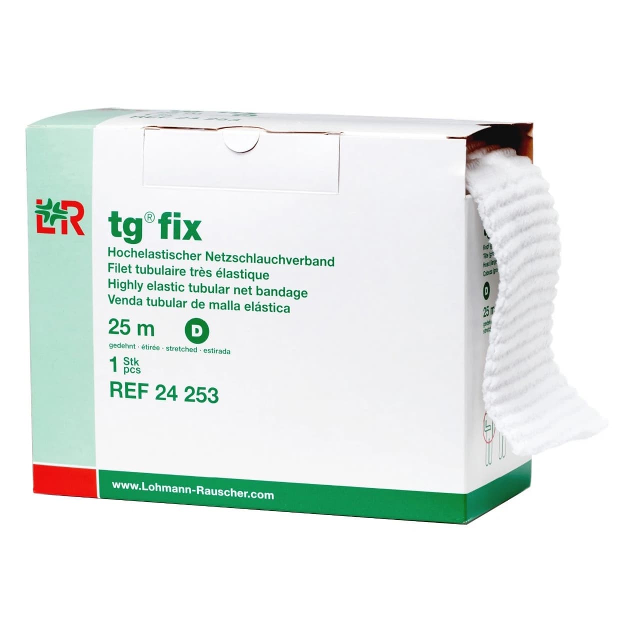 TG Fix Tubular Net Bandage, Size D - Box of 1 - Image 1