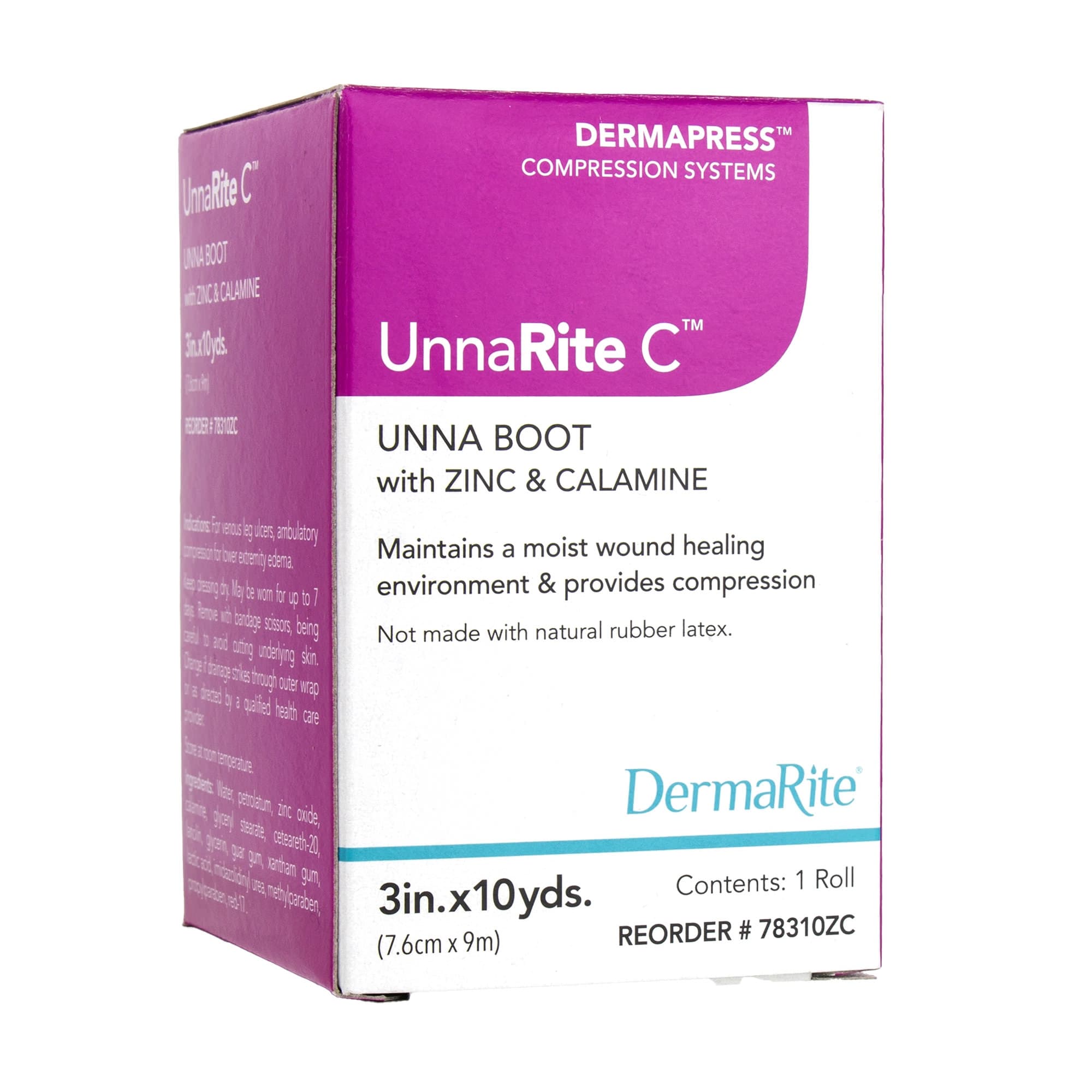 UnnaRite C With Zinc and Calamine Unna Boot, 3 Inch x 10 Yard - Image 1