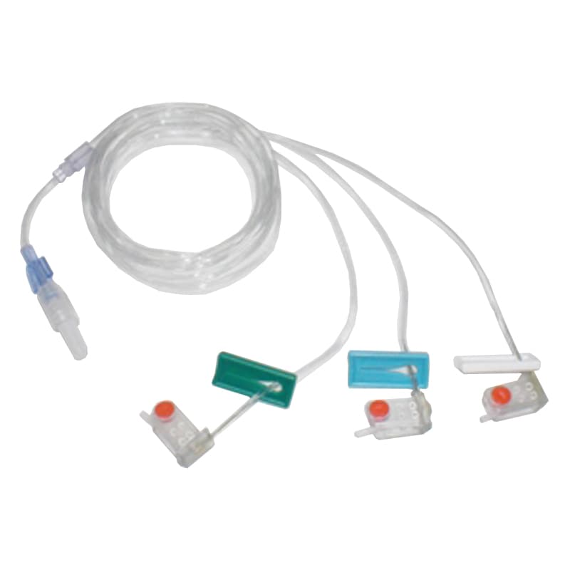 Alimed Multi-Lumen Subcutaneous Infusion Set with Winged Hub - Image 3
